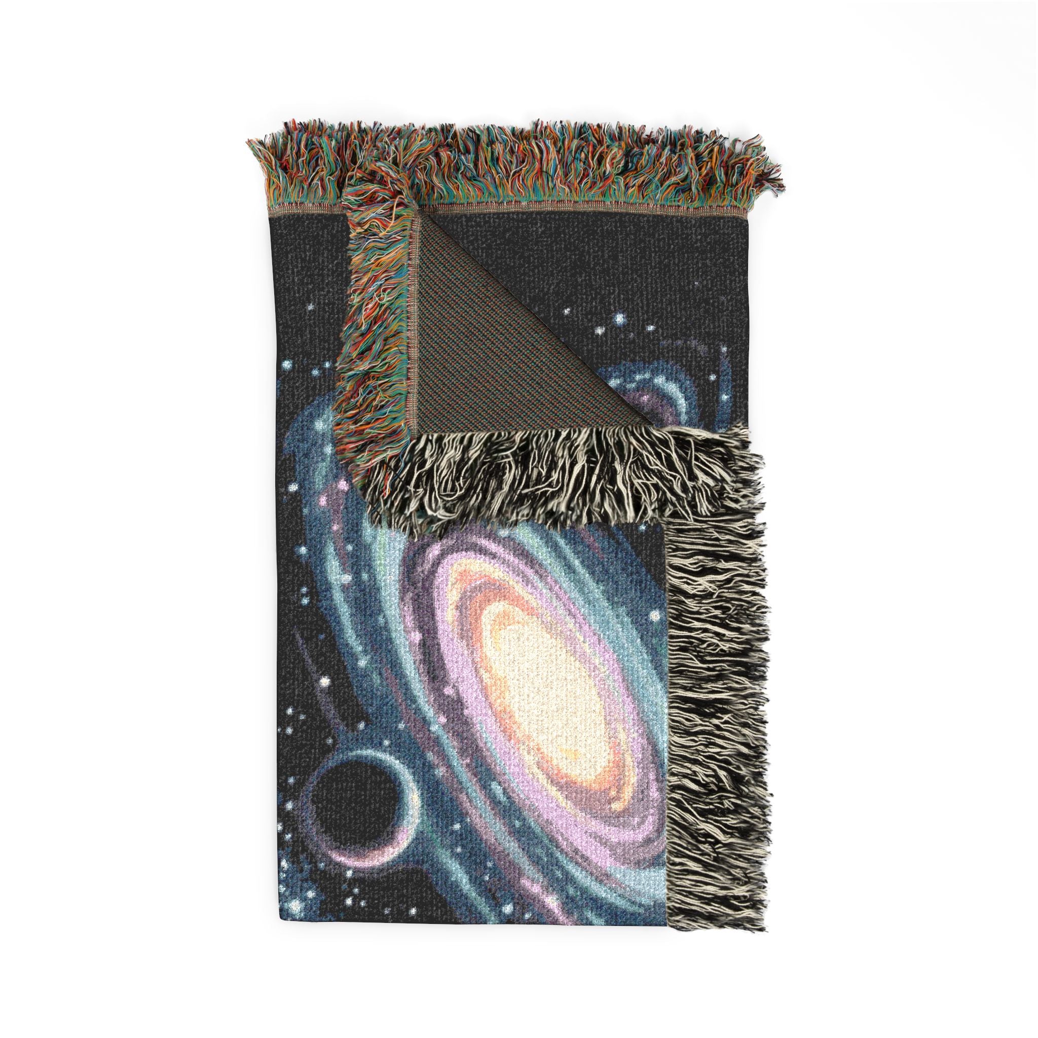 GALAXIES Woven Blanket