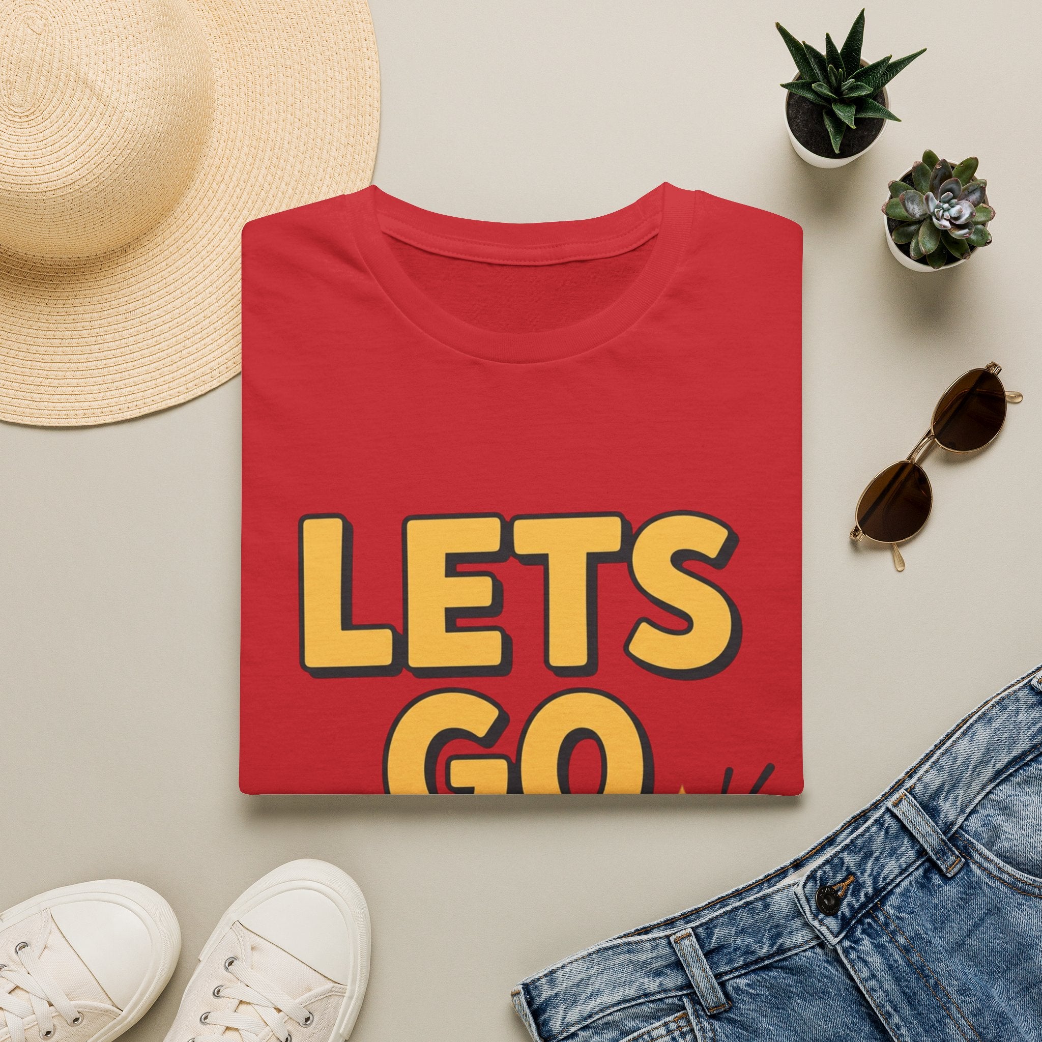 Let’s go taco single sided T-Shirt