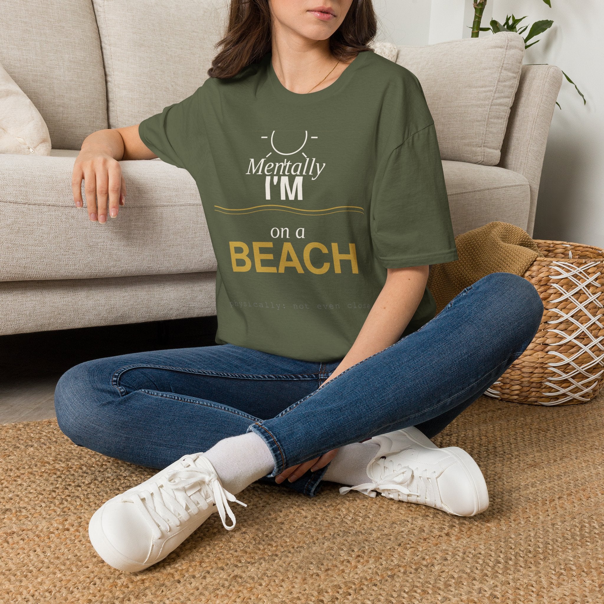 Mentally I’m on a beach T-Shirt