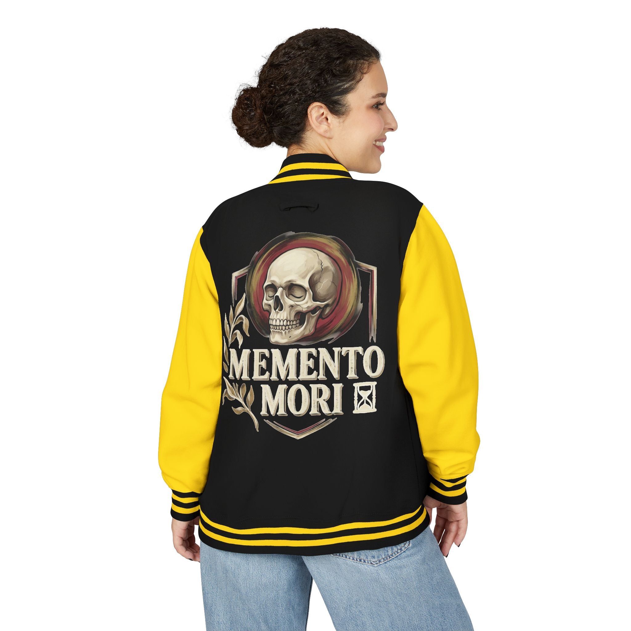 MOMENTO MORI Heavyweight Letterman Jacket