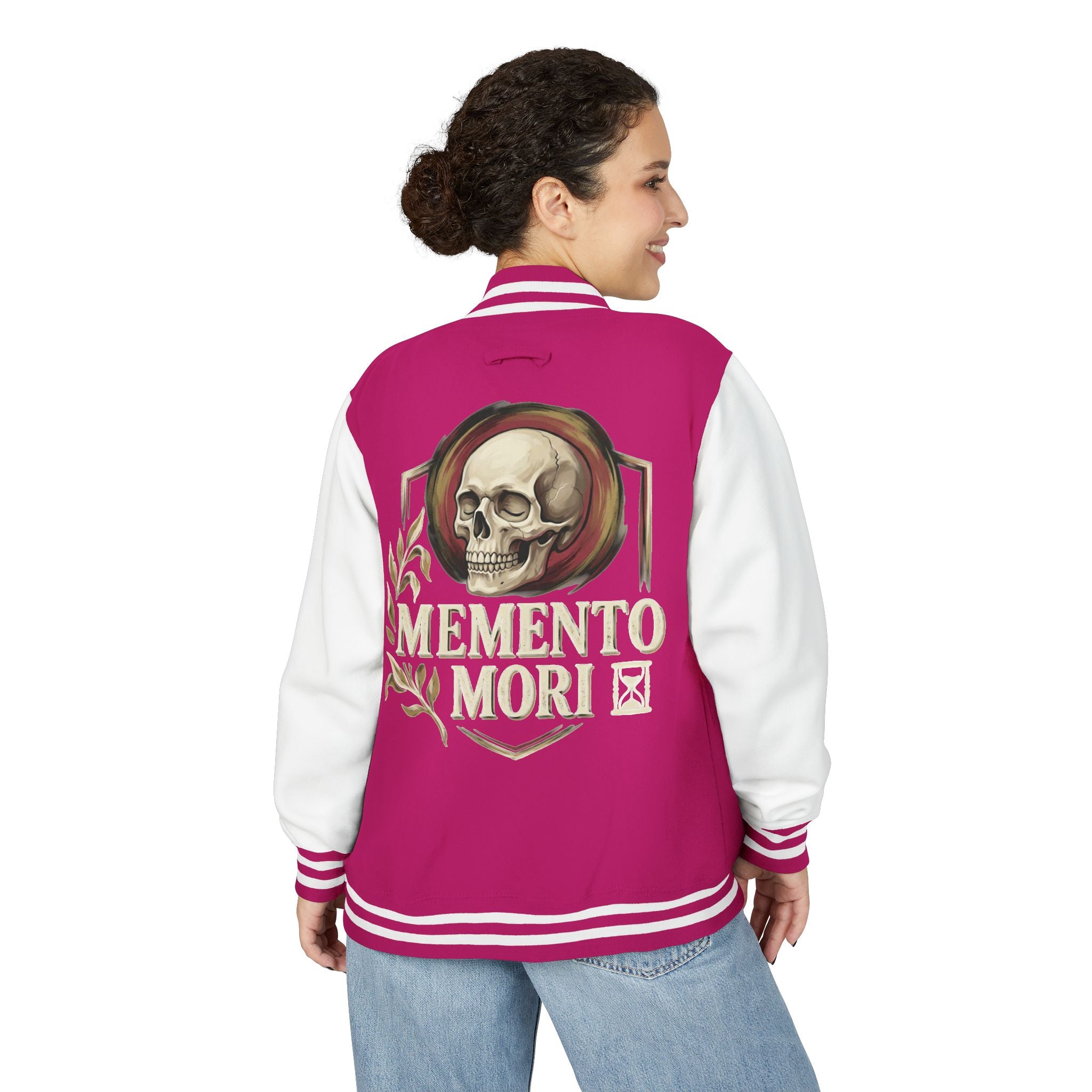 MOMENTO MORI Heavyweight Letterman Jacket