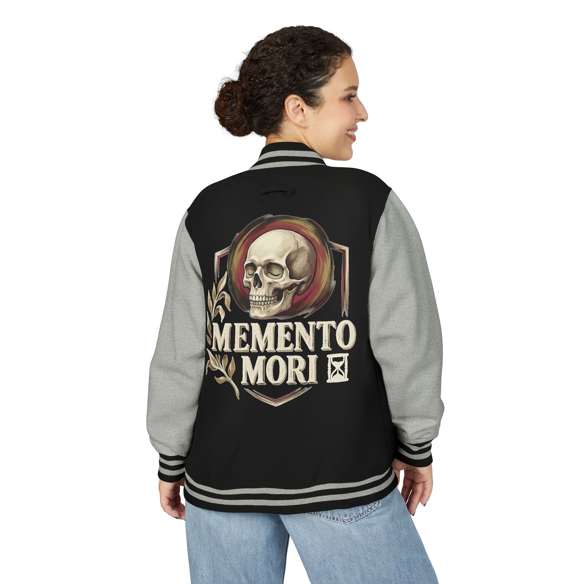 MOMENTO MORI Heavyweight Letterman Jacket