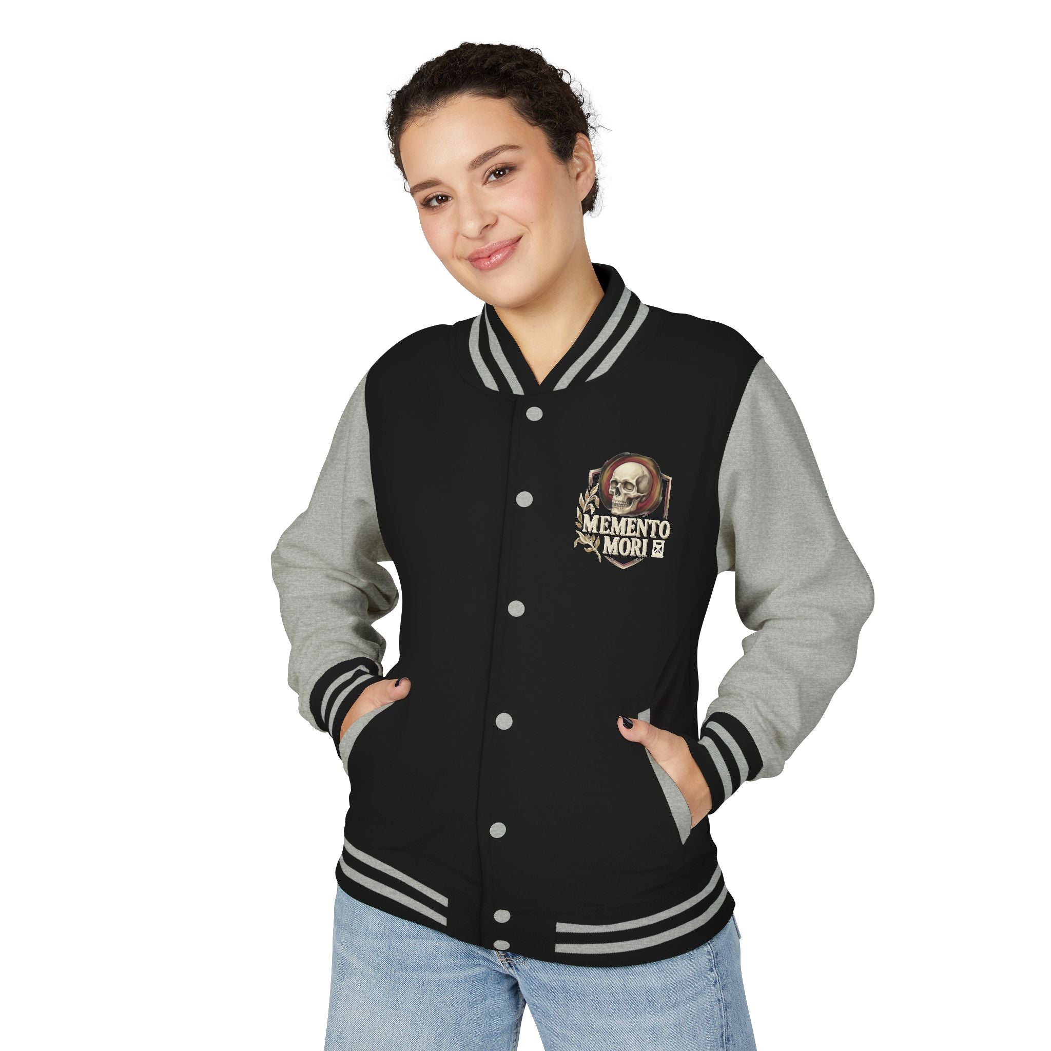 MOMENTO MORI Heavyweight Letterman Jacket