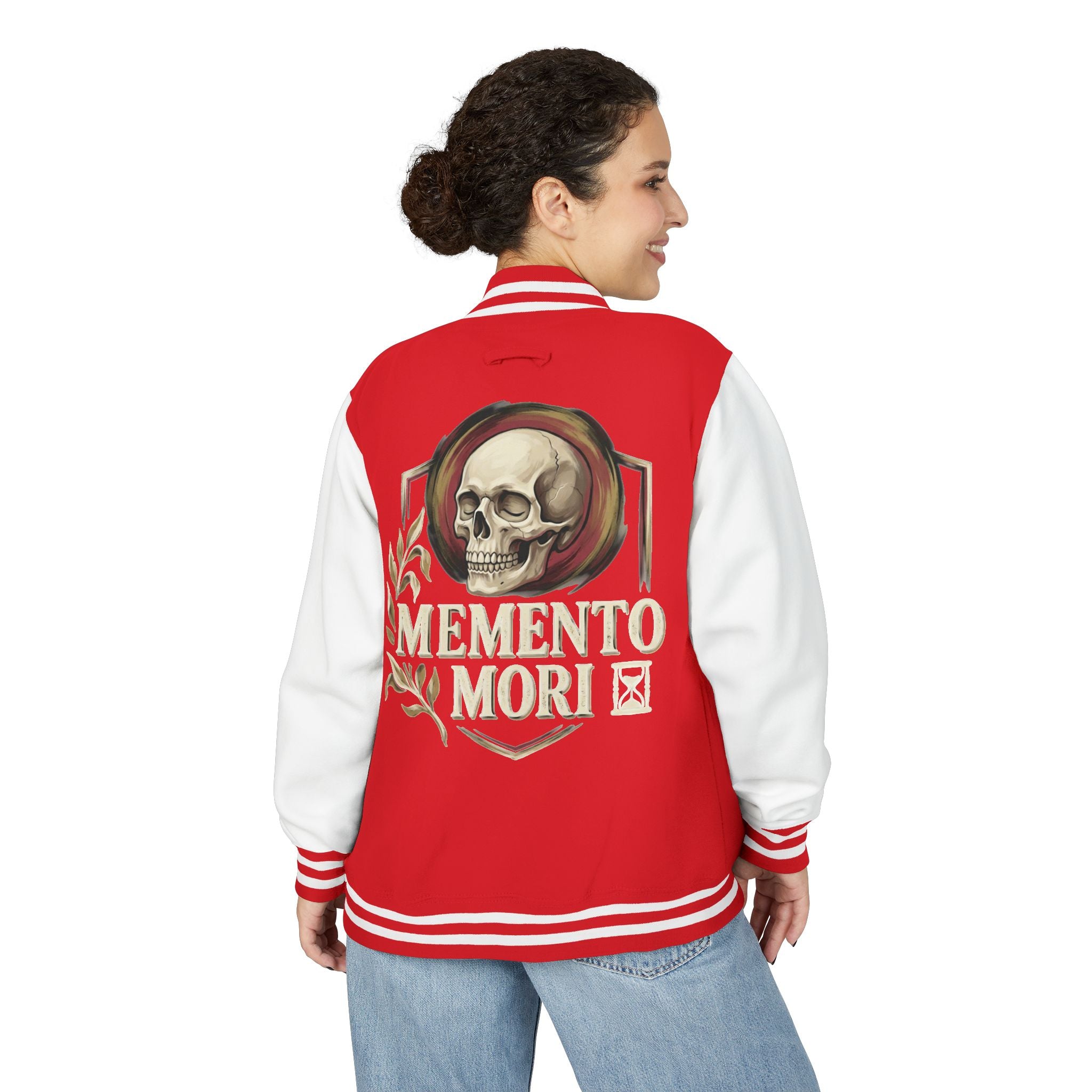 MOMENTO MORI Heavyweight Letterman Jacket