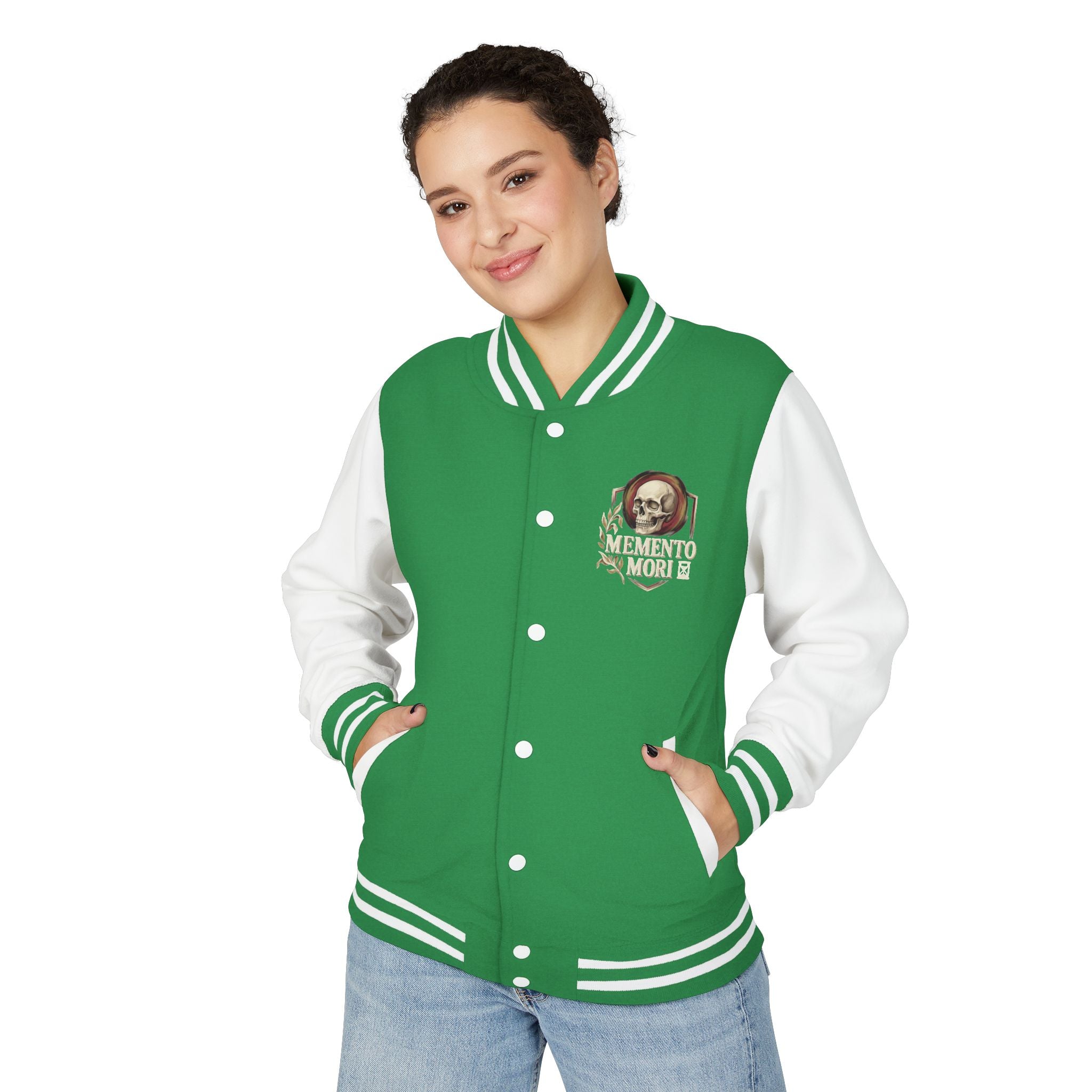 MOMENTO MORI Heavyweight Letterman Jacket
