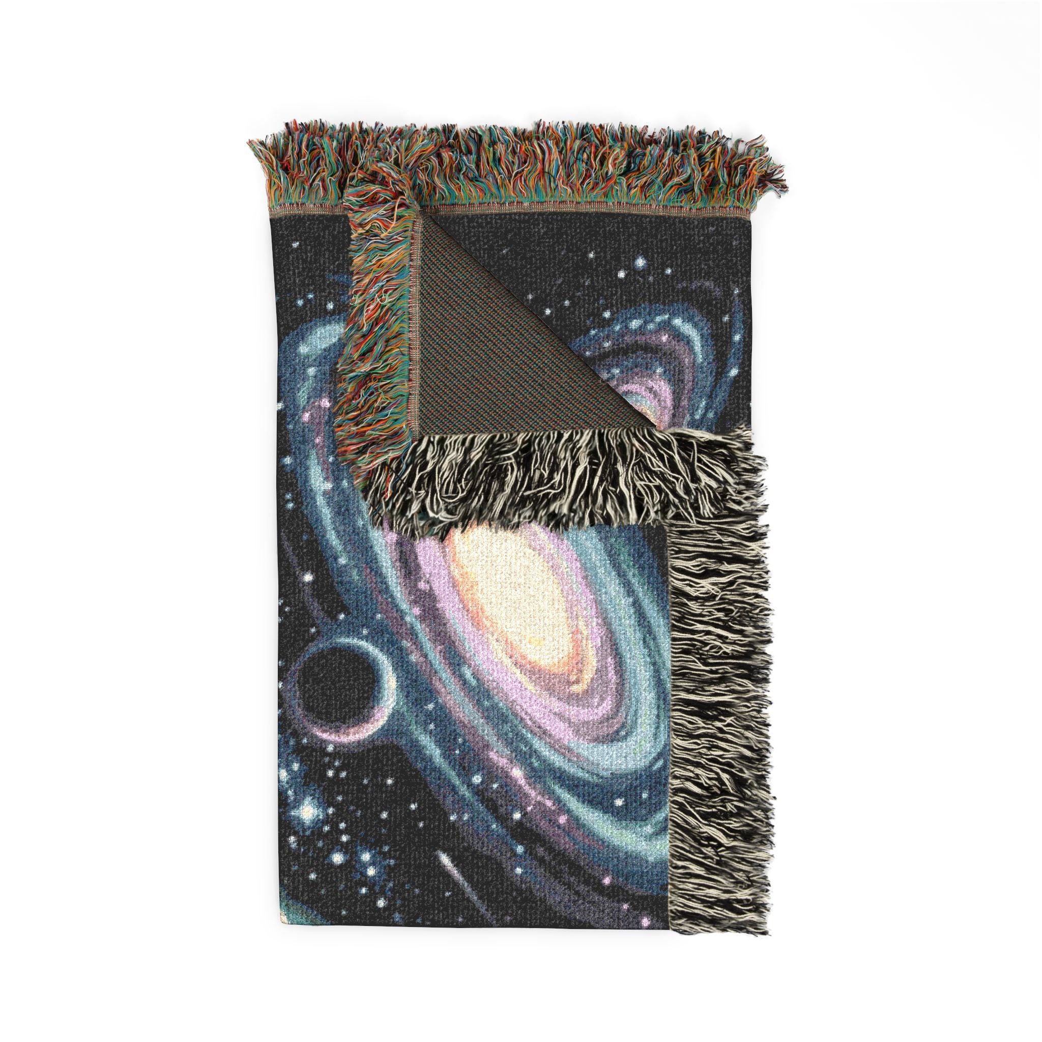 GALAXIES Woven Blanket