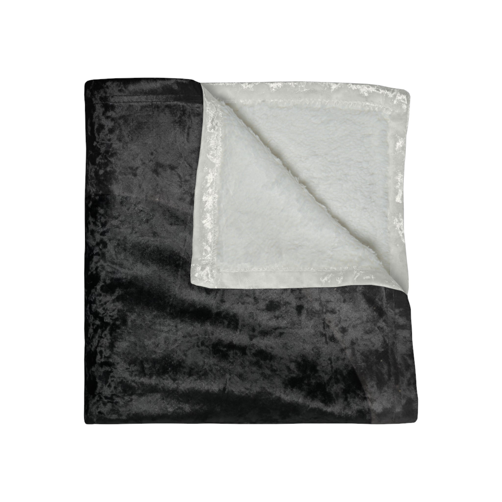 Moon Design Crushed Velvet Blanket