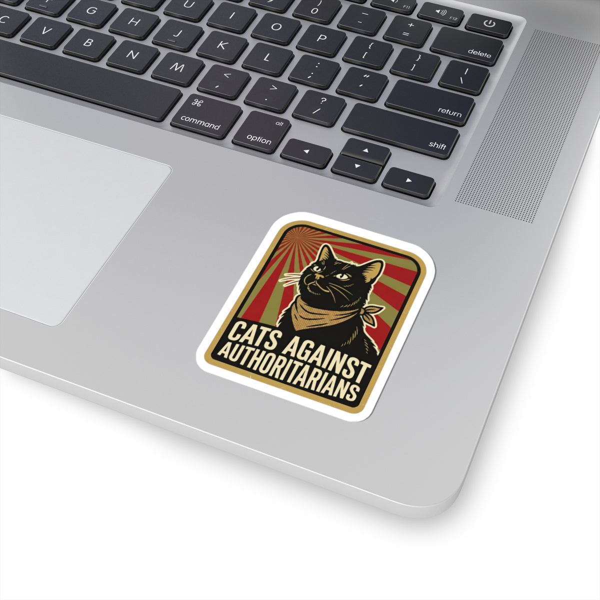Cats Against Authoritarians Sticker | Progressive Politics, Anti-Authoritarian