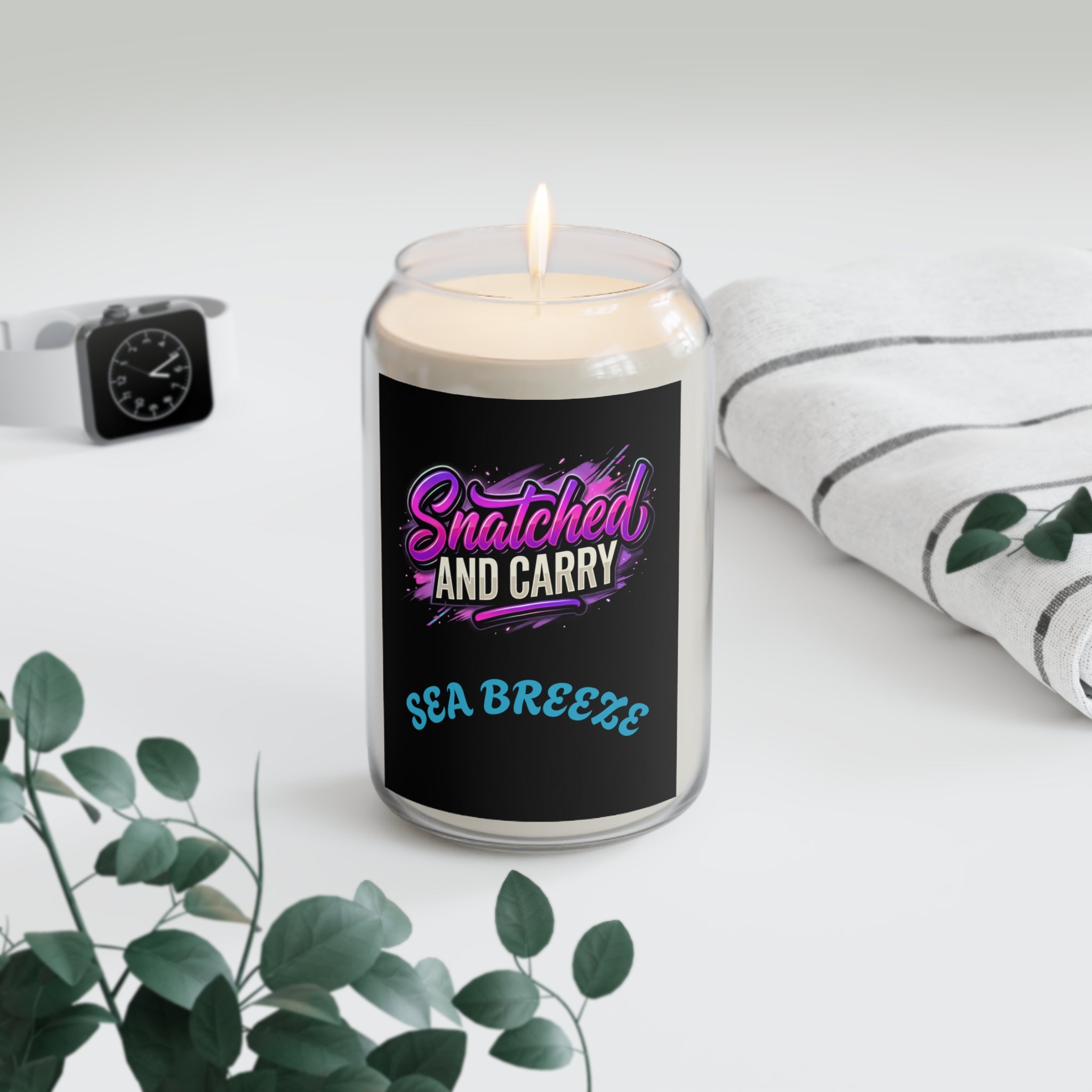 SEA BREEZE Scented Soy Candle 13.75oz