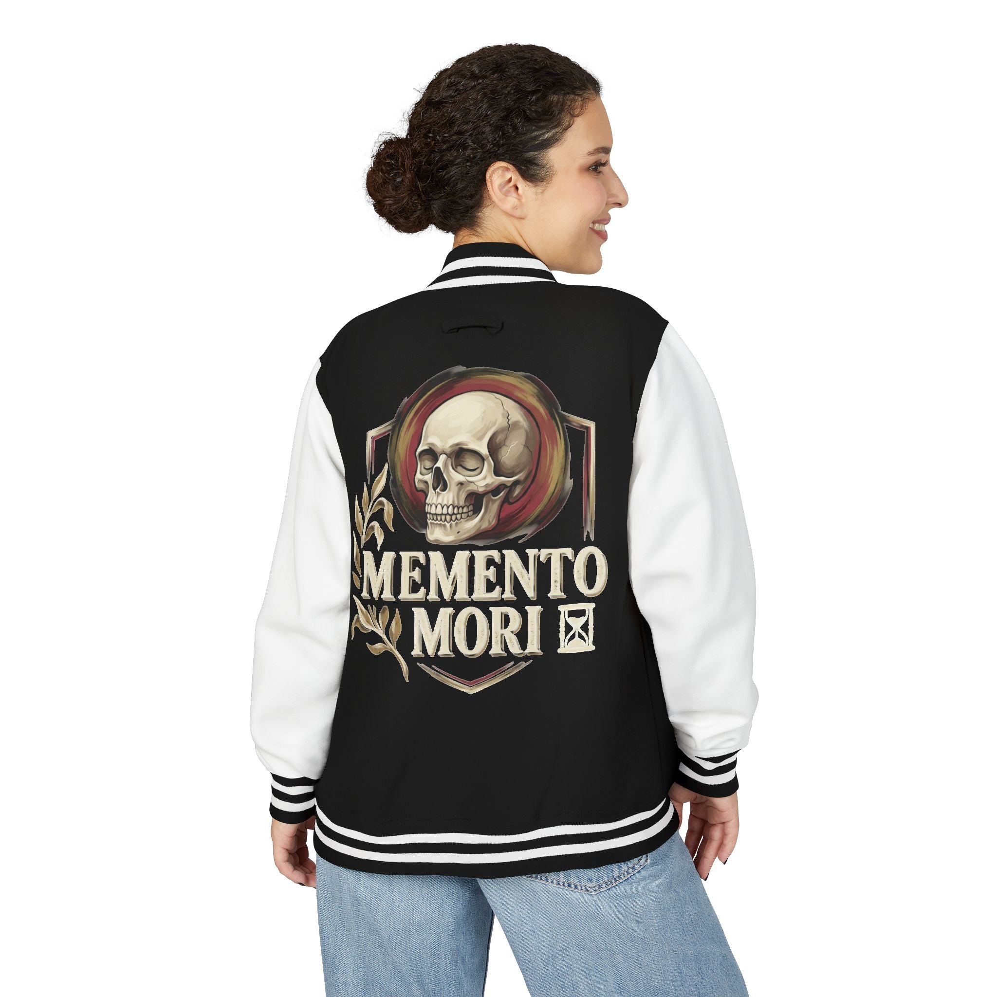 MOMENTO MORI Heavyweight Letterman Jacket