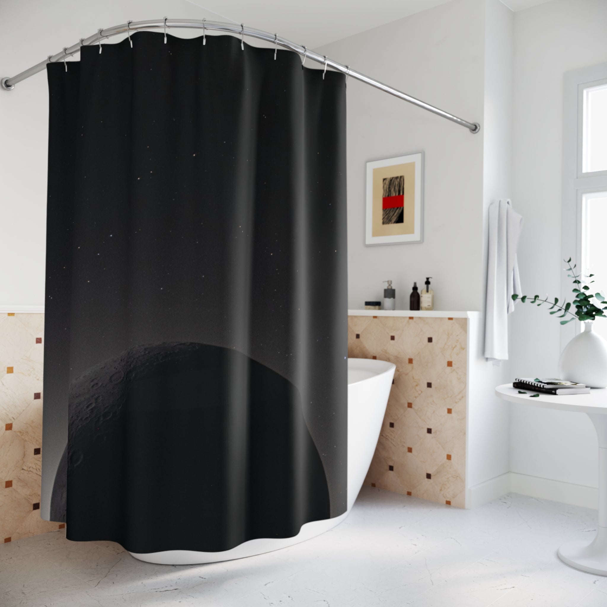 MOON Shower Curtain