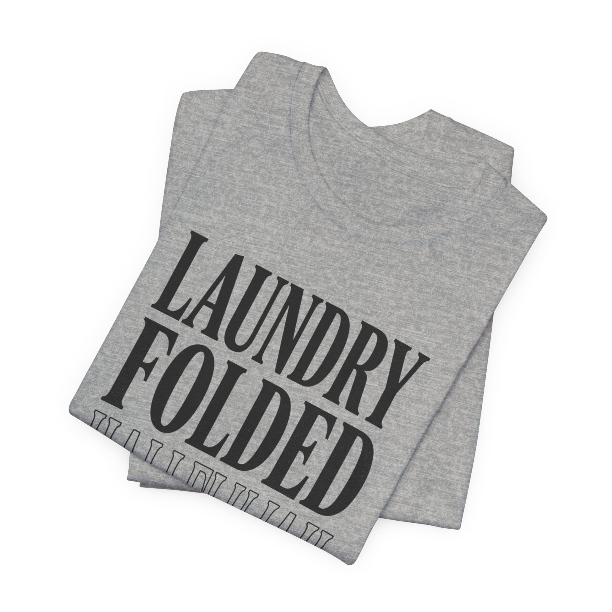Laundry Folded Hallelujah T-Shirt | Everything Hallelujah, Micro-Joy Typography