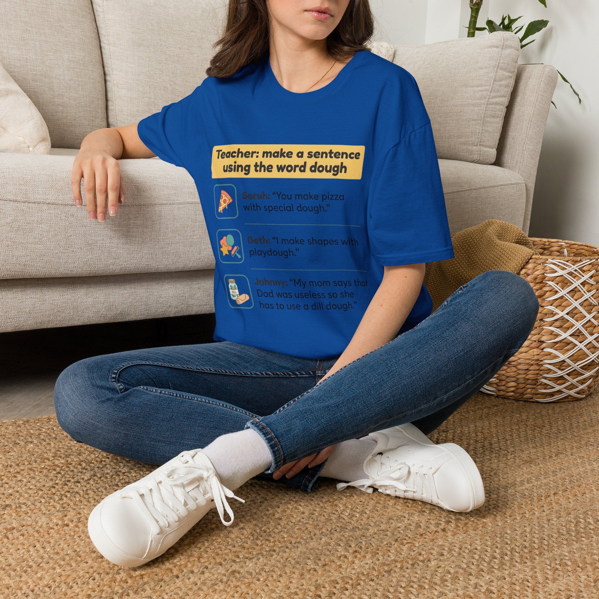 Teacher make a sentence T-shirt