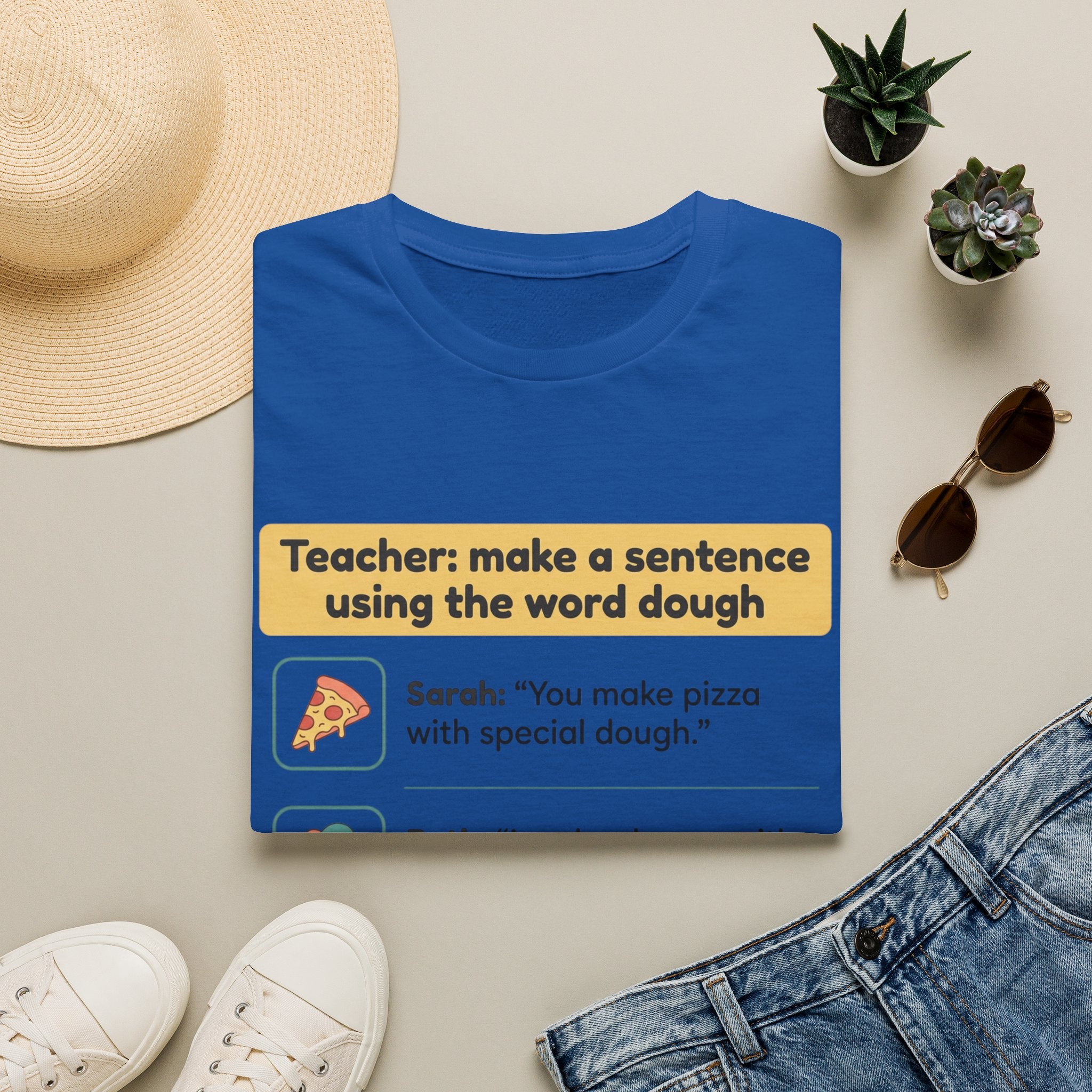 Teacher make a sentence T-shirt
