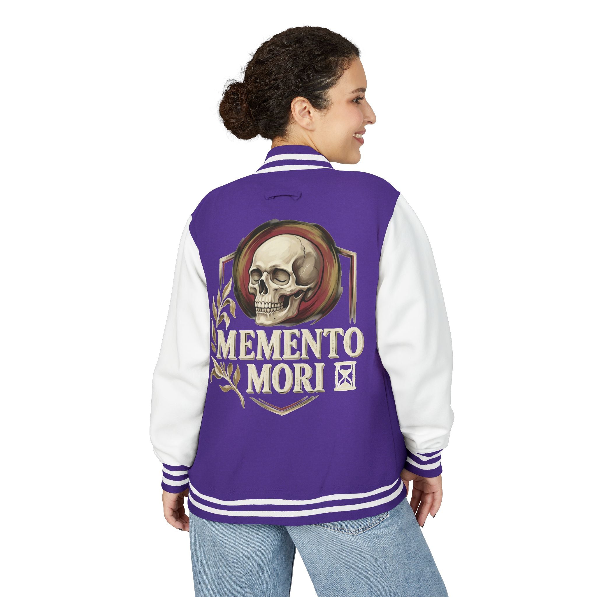 MOMENTO MORI Heavyweight Letterman Jacket