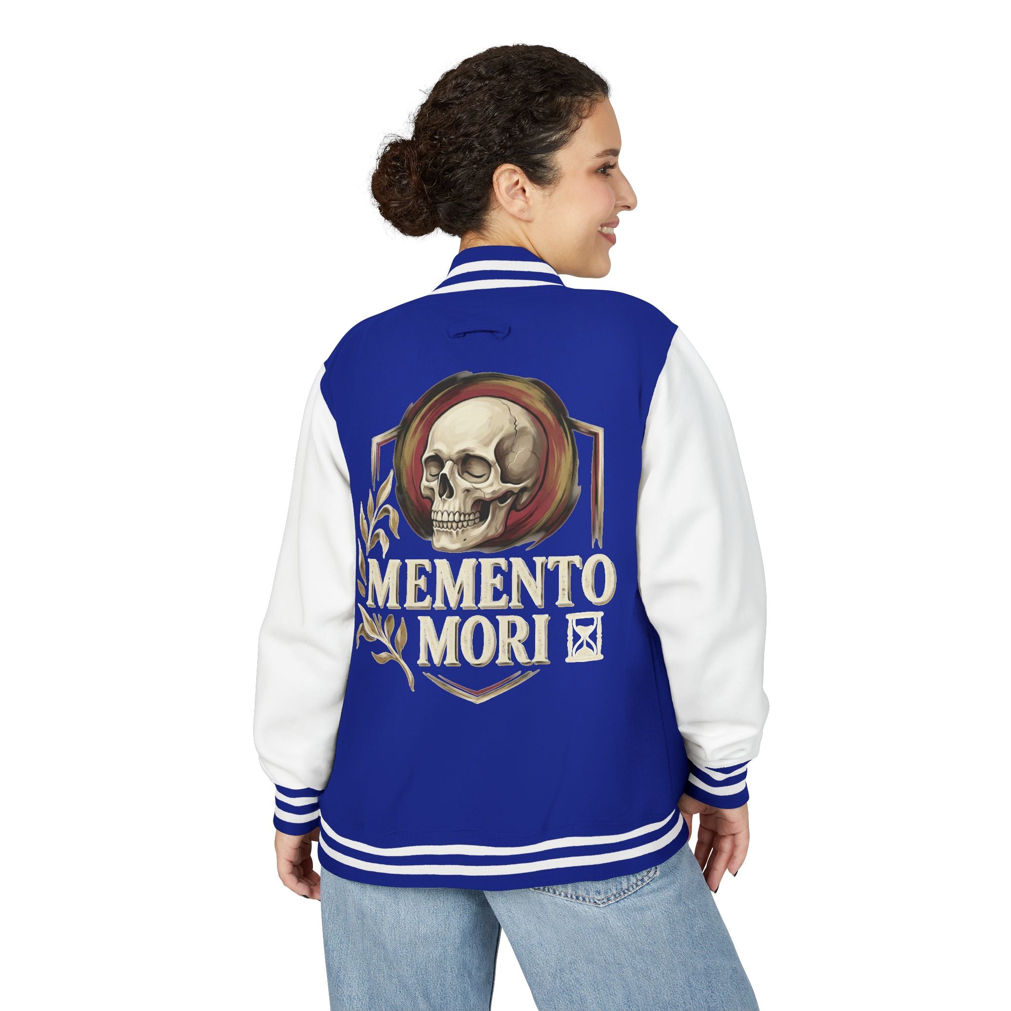 MOMENTO MORI Heavyweight Letterman Jacket