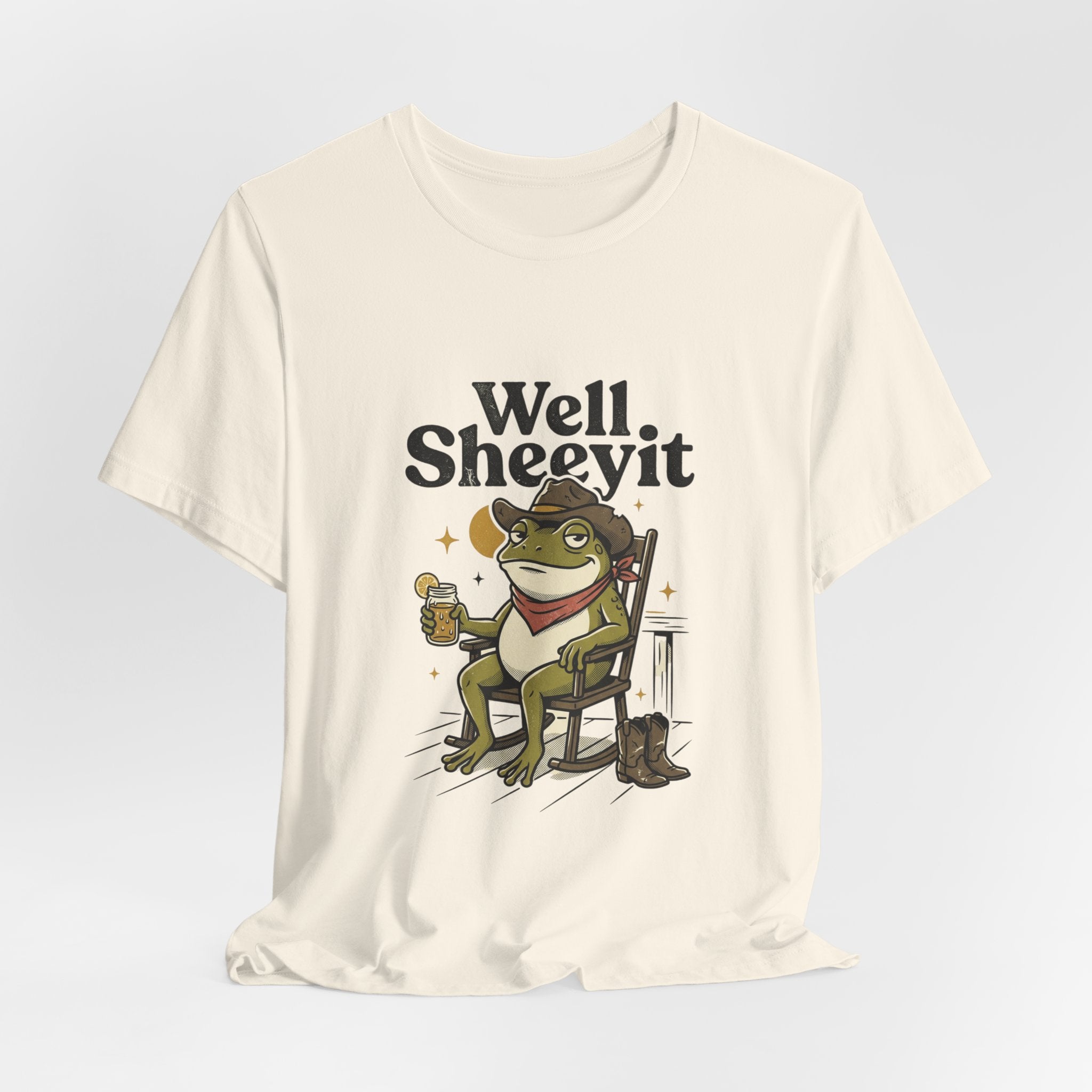 Well Sheeyit Frog Tee | Vintage Southern, Retro Western Distressed