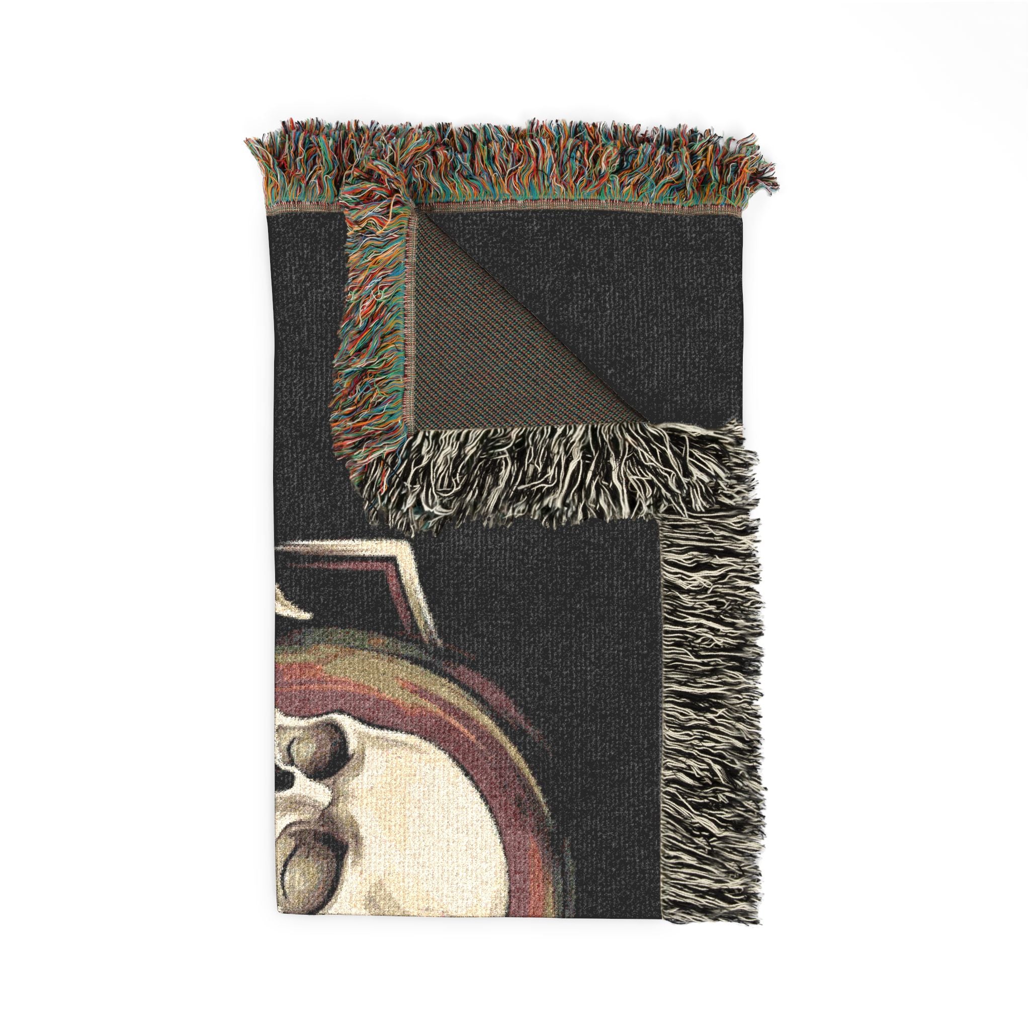 MOMENTO MORI Woven Blanket