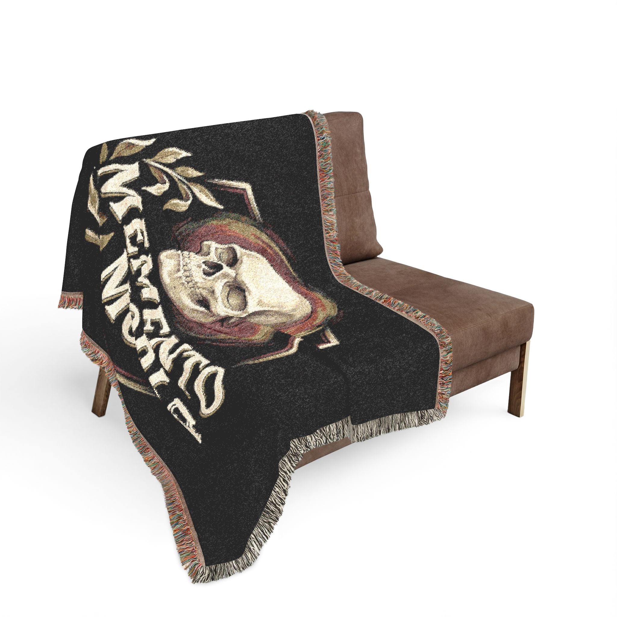 MOMENTO MORI Woven Blanket