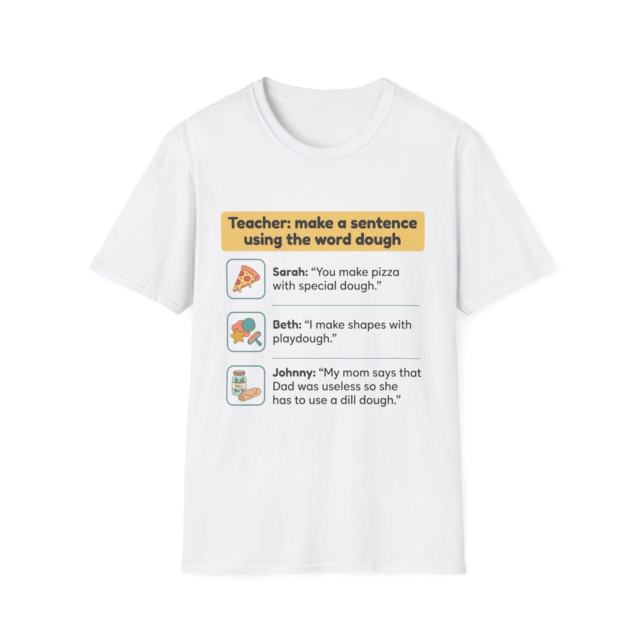 Teacher make a sentence T-shirt