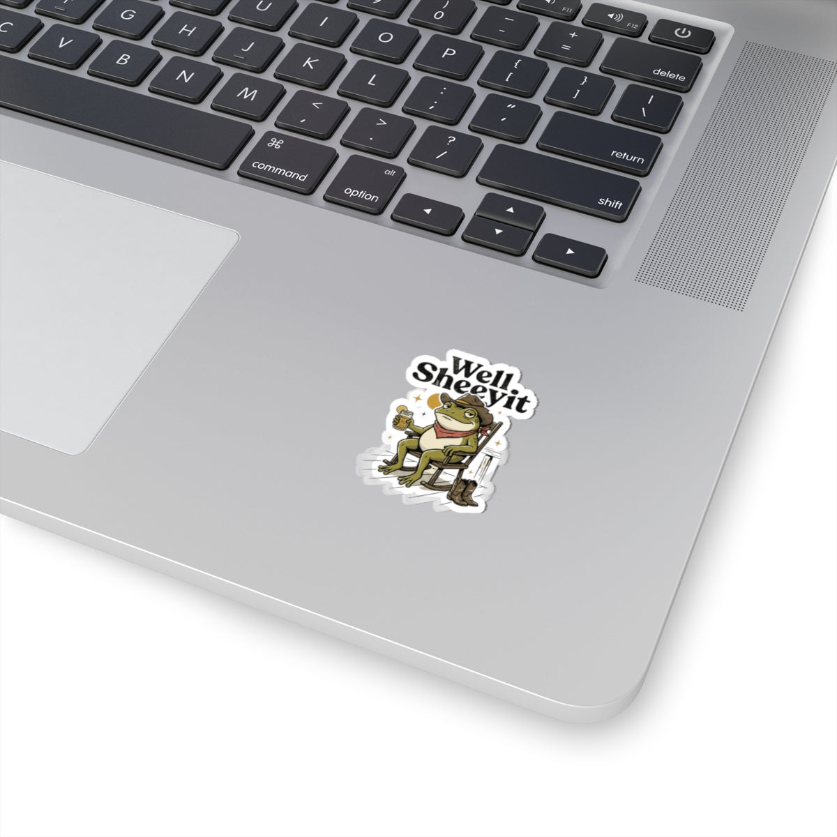 Well Sheeyit Frog Sticker | Vintage Southern, Western Retro Distressed