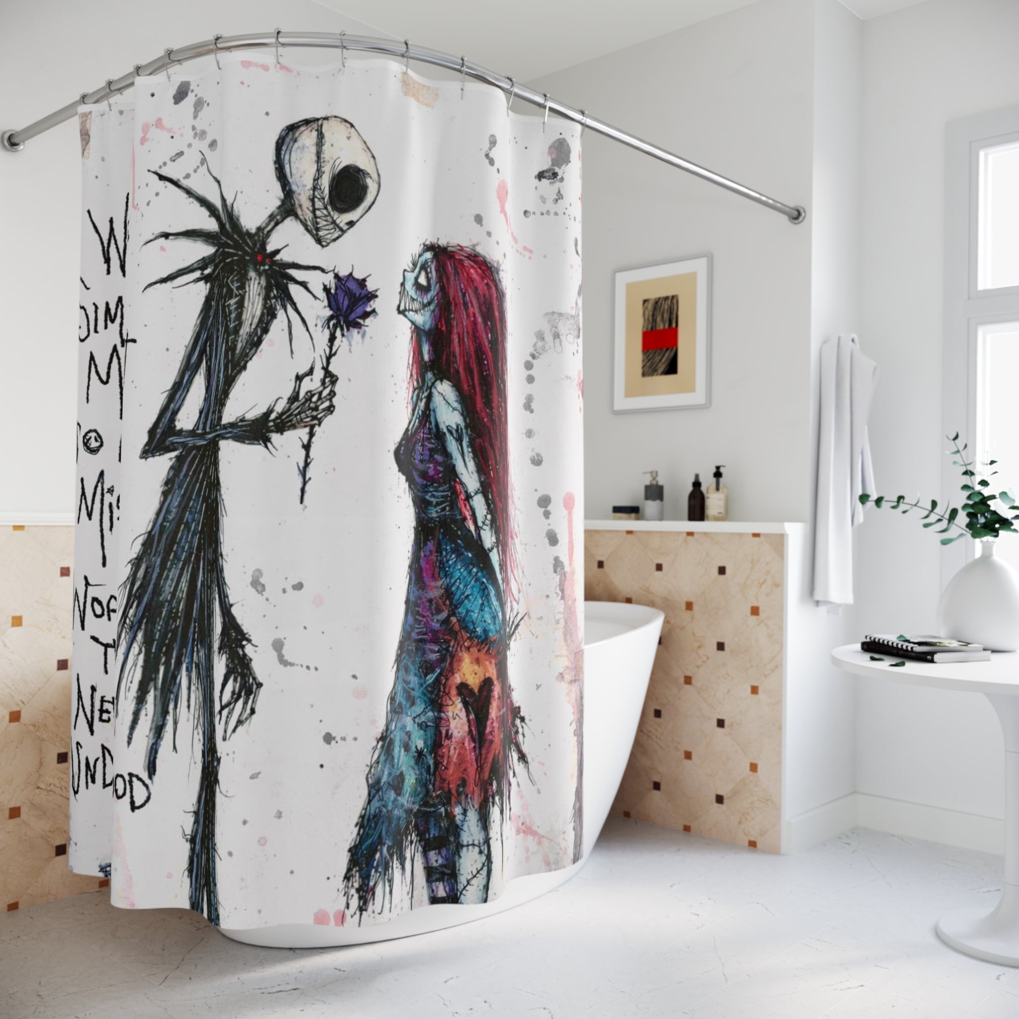 WE’RE SIMPLY MEANT TO BE MISFITS Shower Curtain