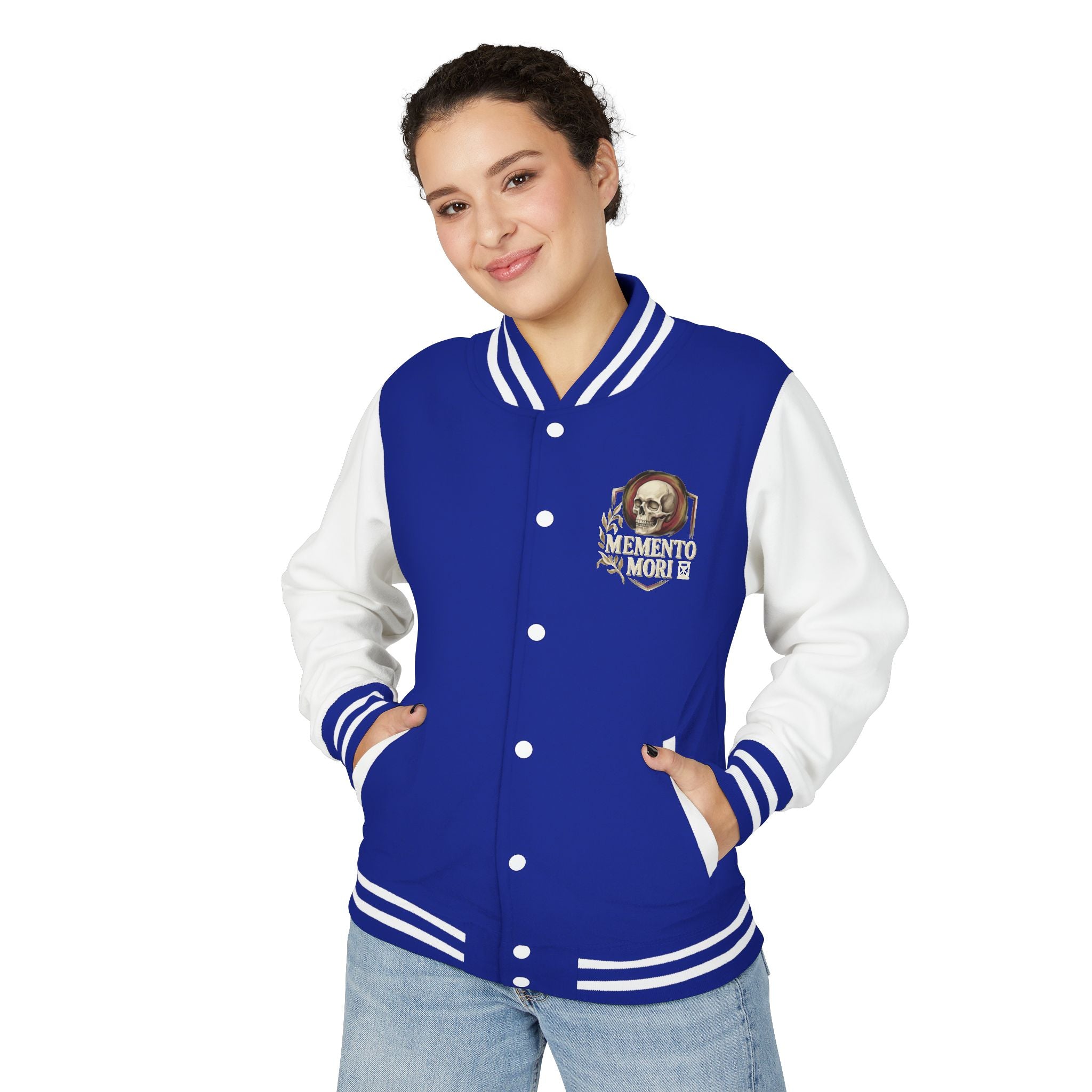 MOMENTO MORI Heavyweight Letterman Jacket