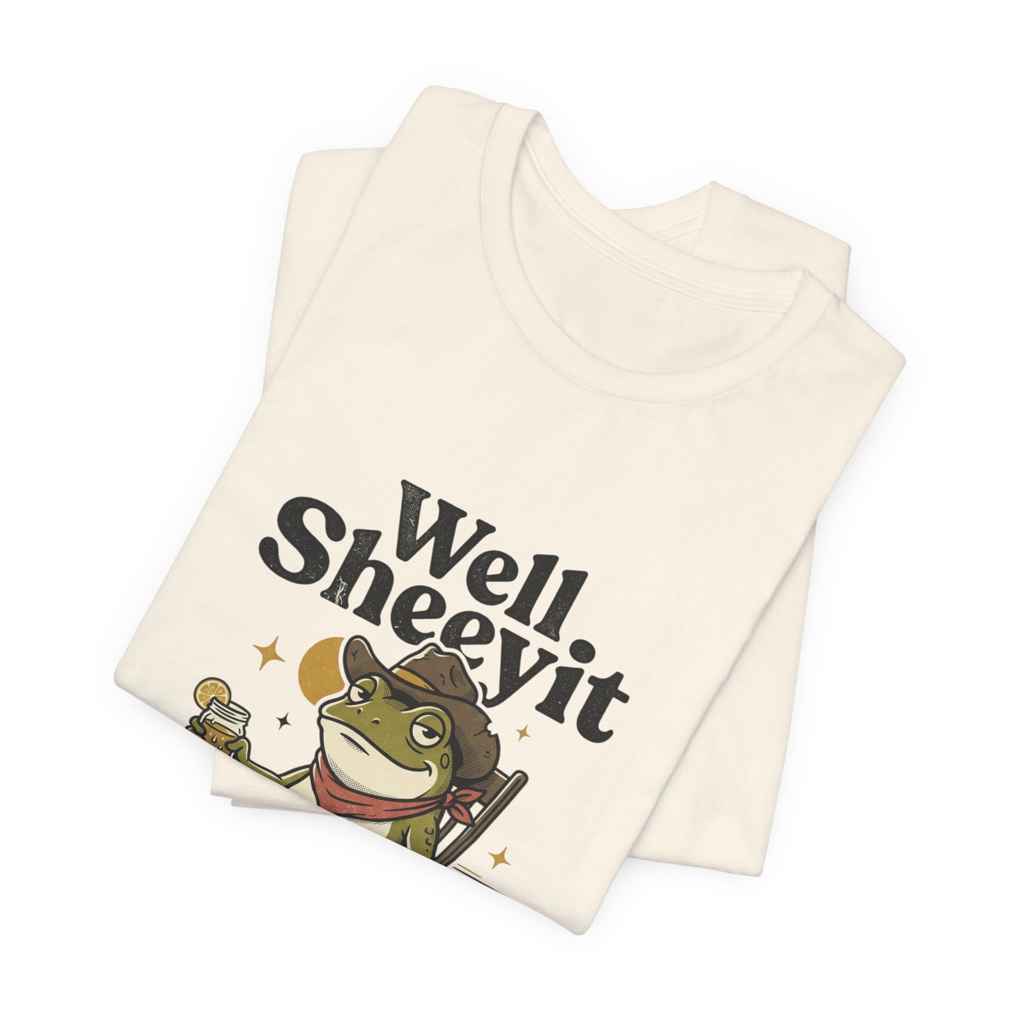 Well Sheeyit Frog Tee | Vintage Southern, Retro Western Distressed