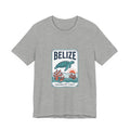 Belize Caribbean Coast T-Shirt | Turtle Coral Vintage Travel Poster