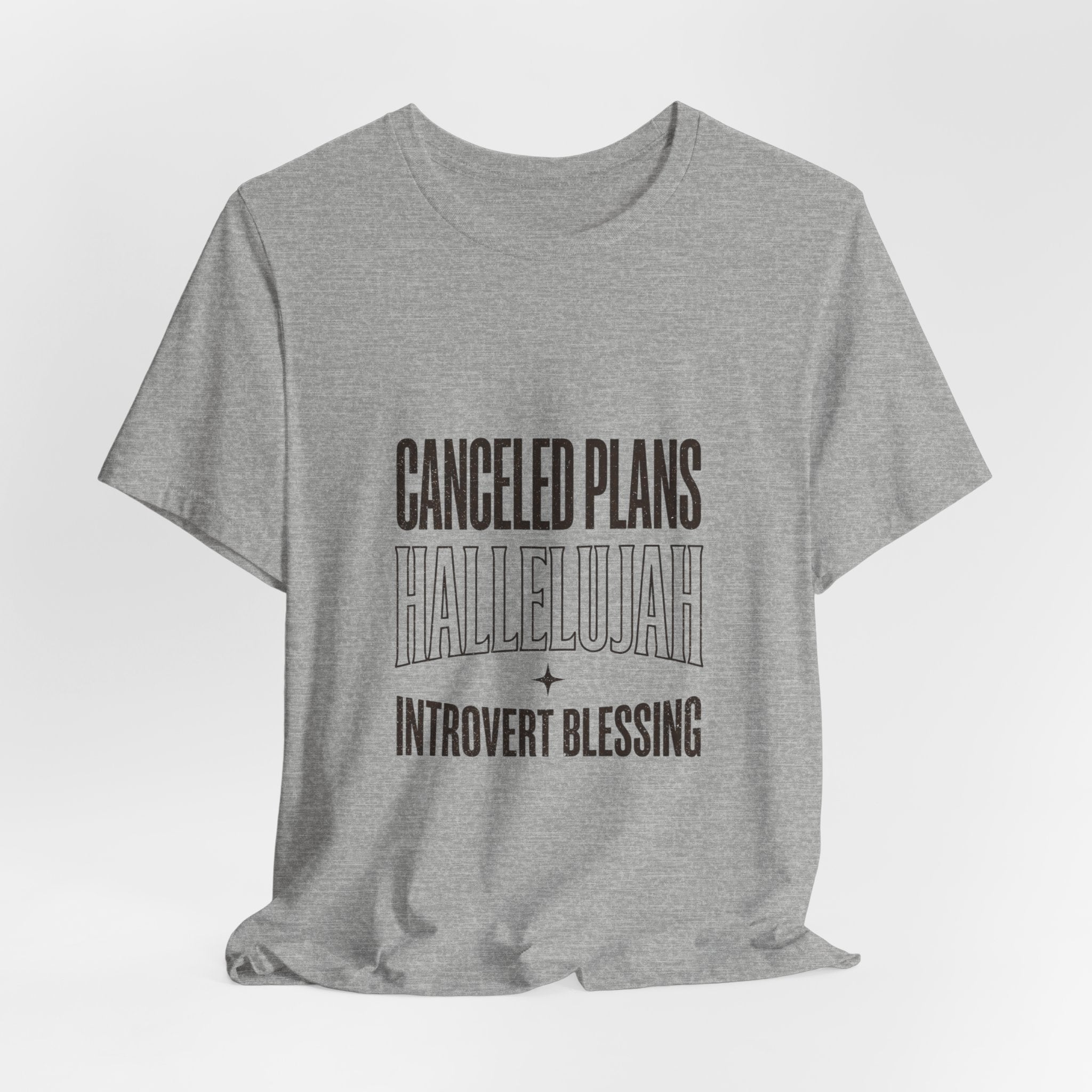 Canceled Plans Hallelujah Tee | Introvert Blessing, Everything Hallelujah Trend