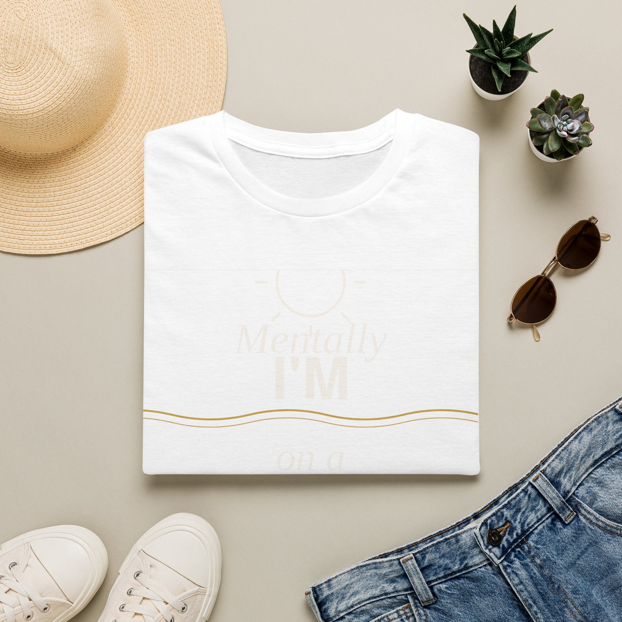 Mentally I’m on a beach T-Shirt