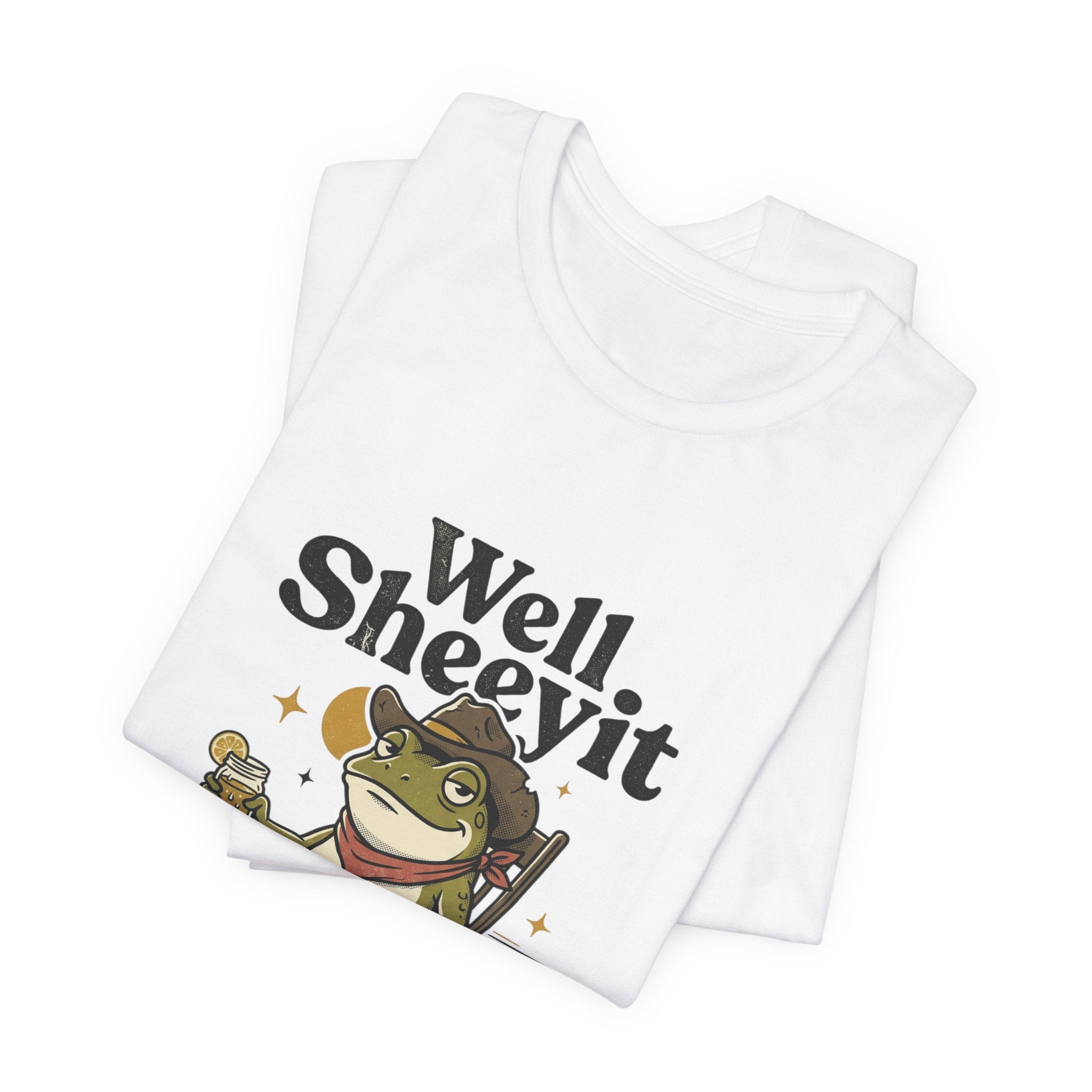 Well Sheeyit Frog Tee | Vintage Southern, Retro Western Distressed