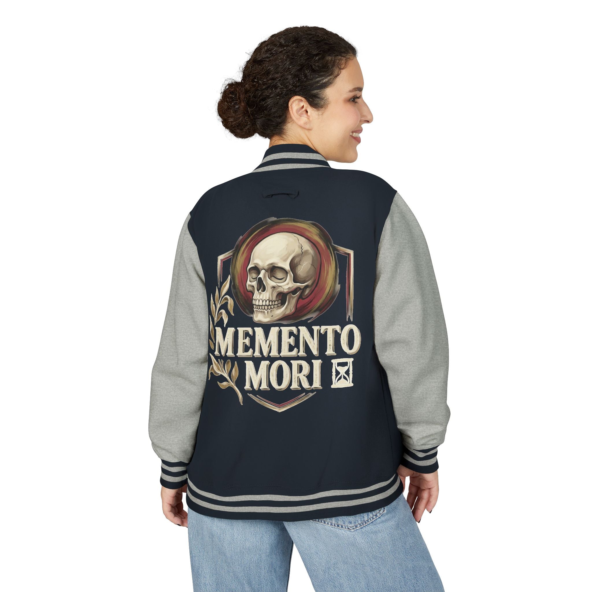 MOMENTO MORI Heavyweight Letterman Jacket