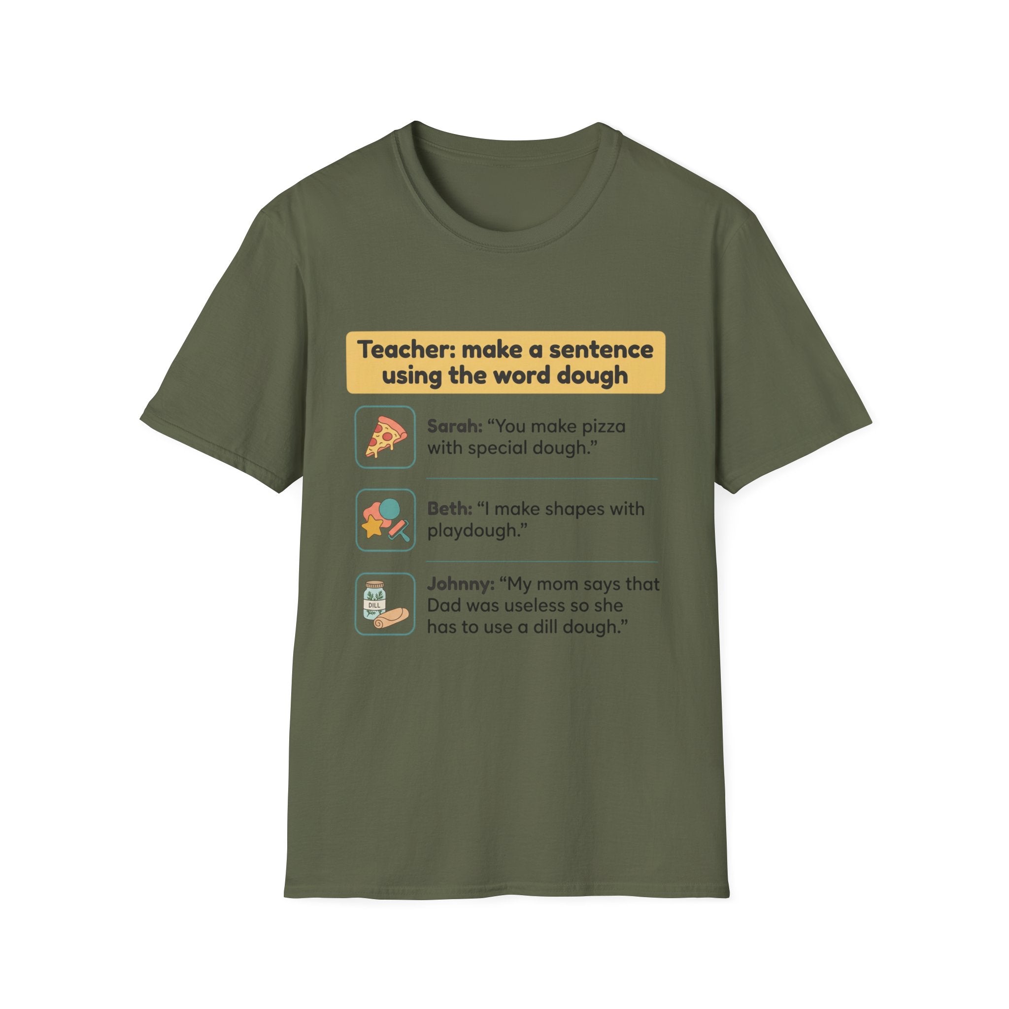 Teacher make a sentence T-shirt