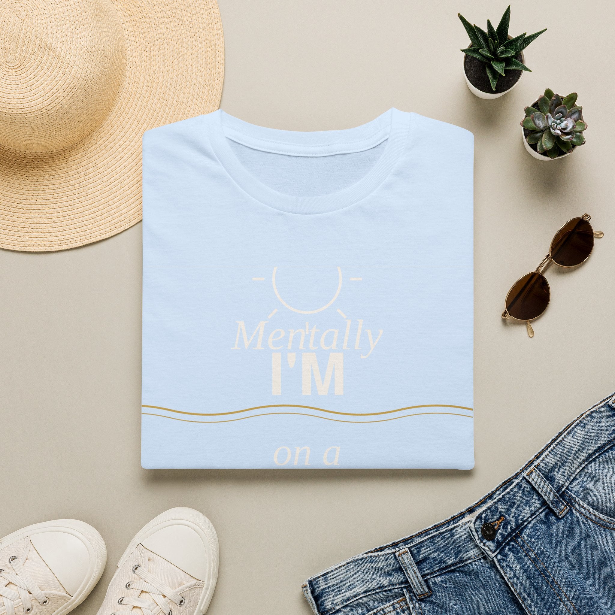 Mentally I’m on a beach T-Shirt