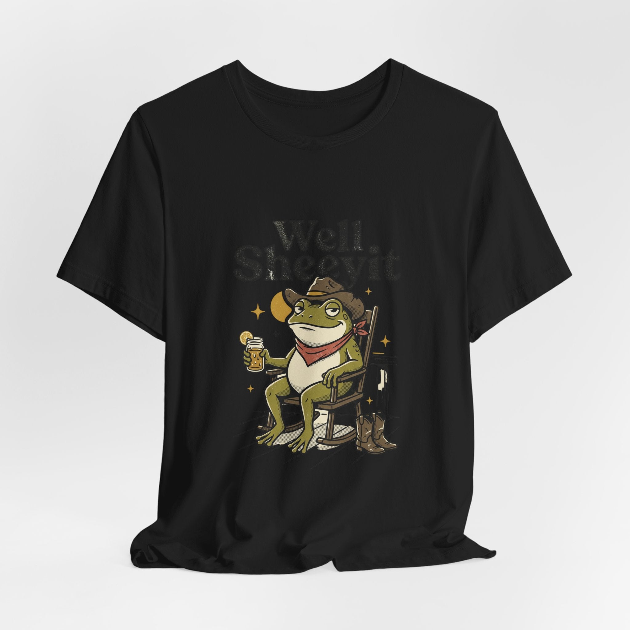 Well Sheeyit Frog Tee | Vintage Southern, Retro Western Distressed