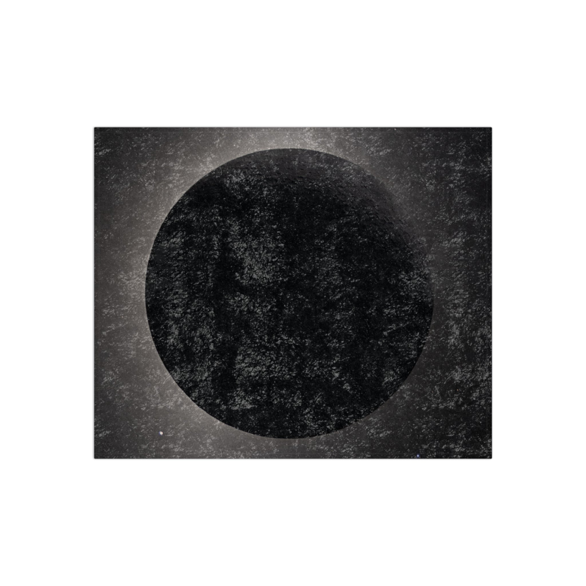 Moon Design Crushed Velvet Blanket