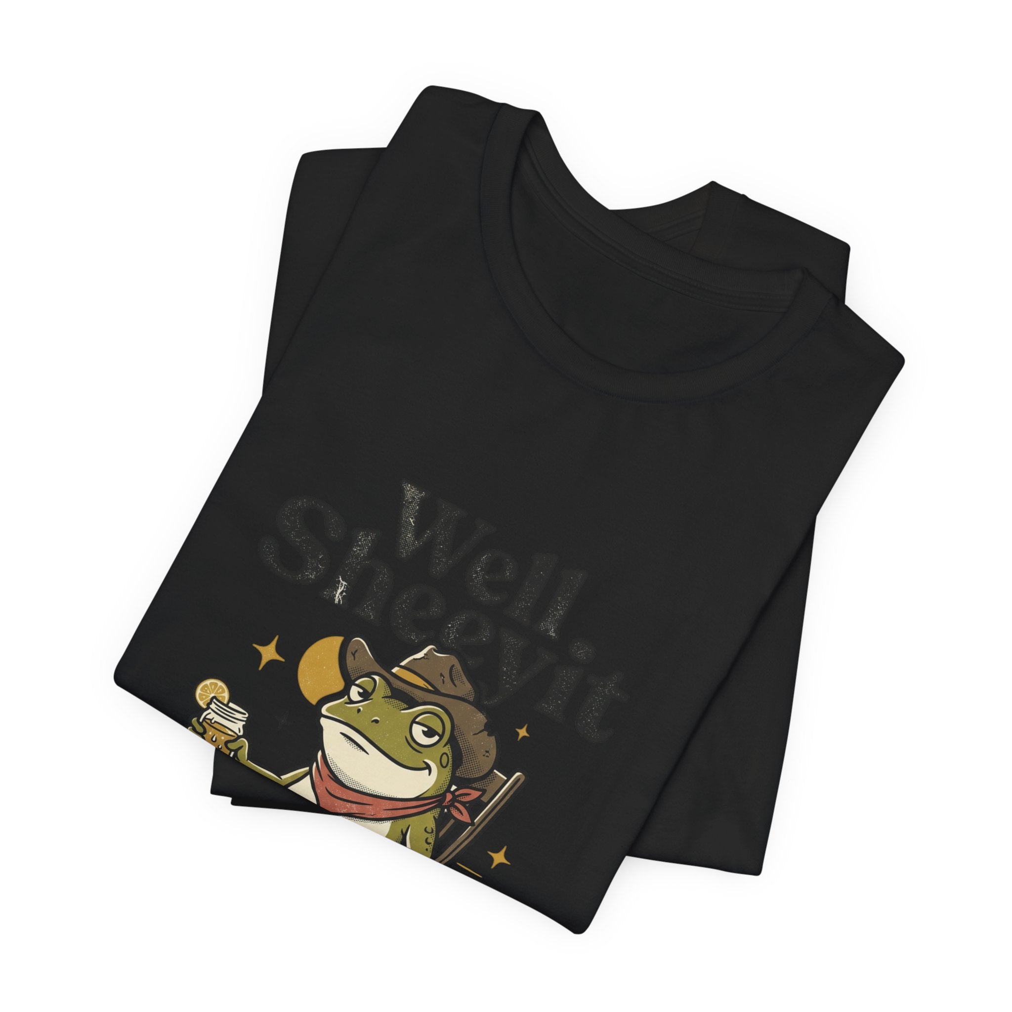 Well Sheeyit Frog Tee | Vintage Southern, Retro Western Distressed