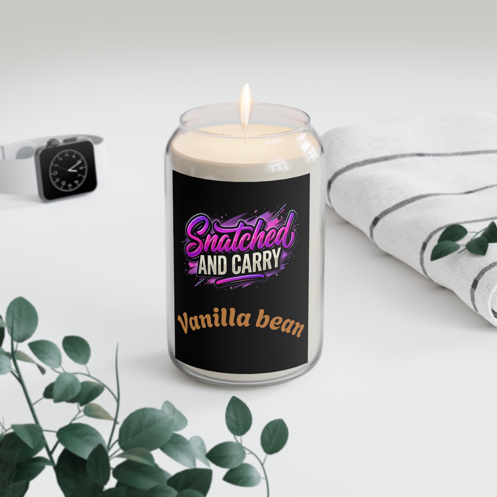 VANILLA BEAN Scented Soy Candle 13.75oz