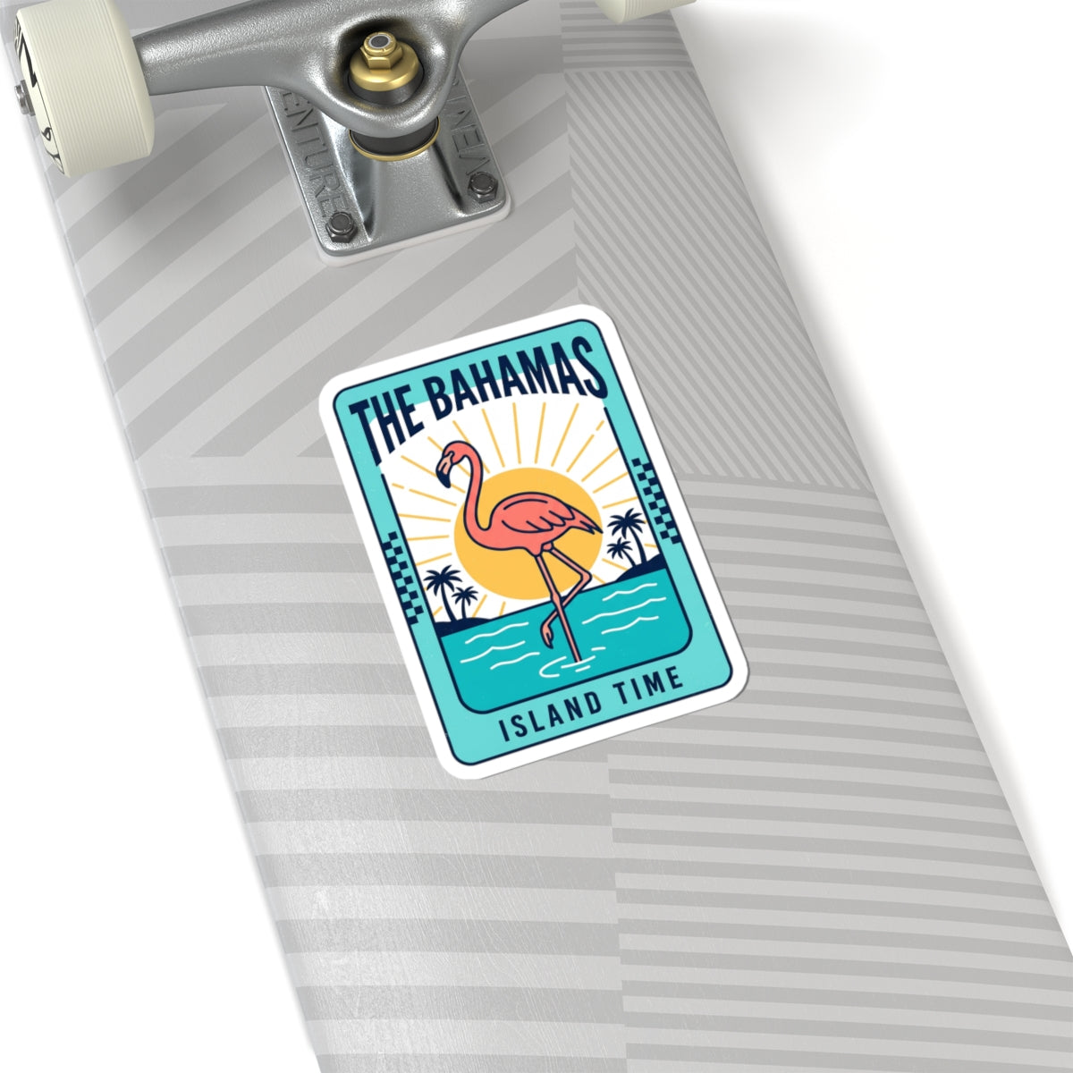Bahamas Flamingo Sticker | Caribbean Heritage, Island Time