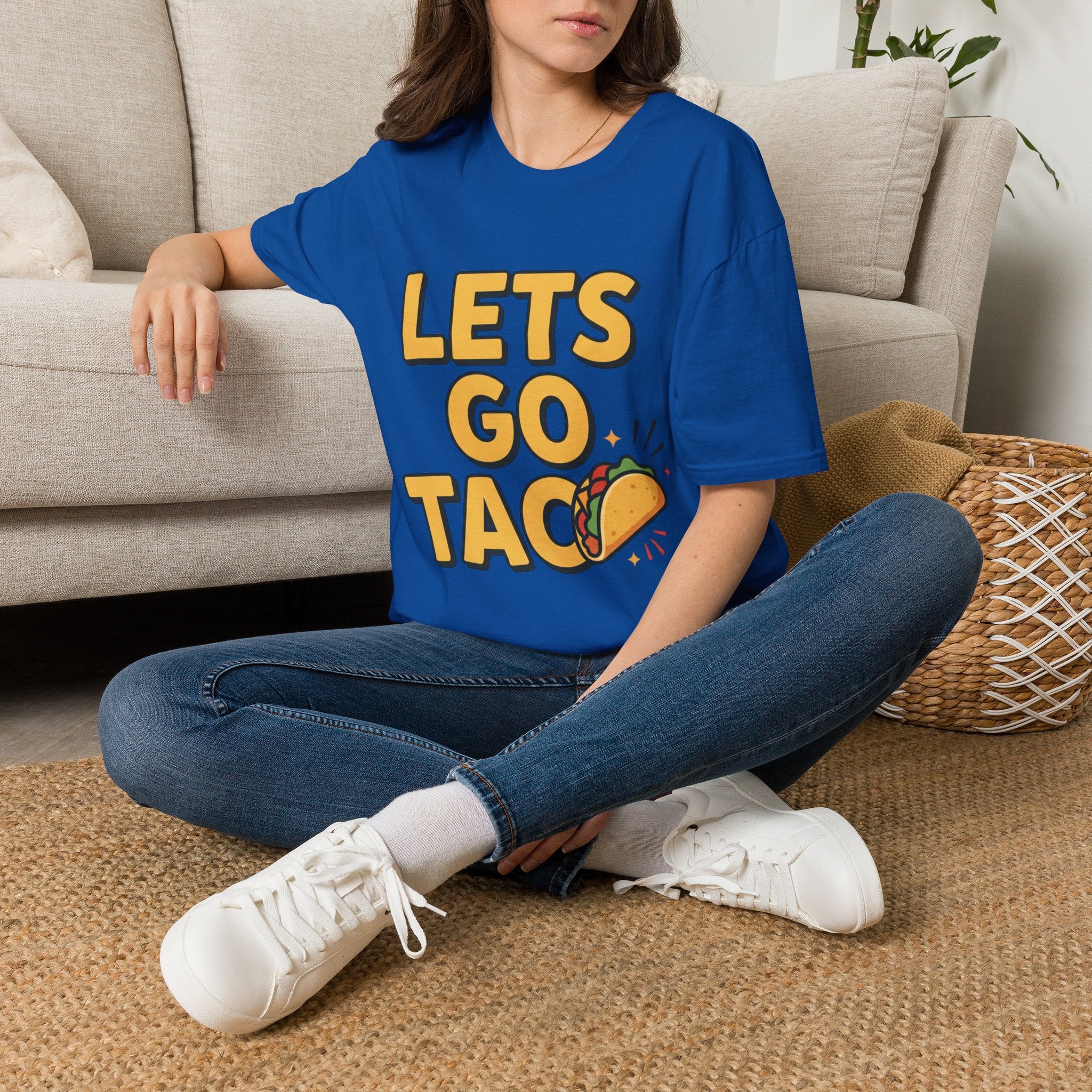 Let’s go taco single sided T-Shirt