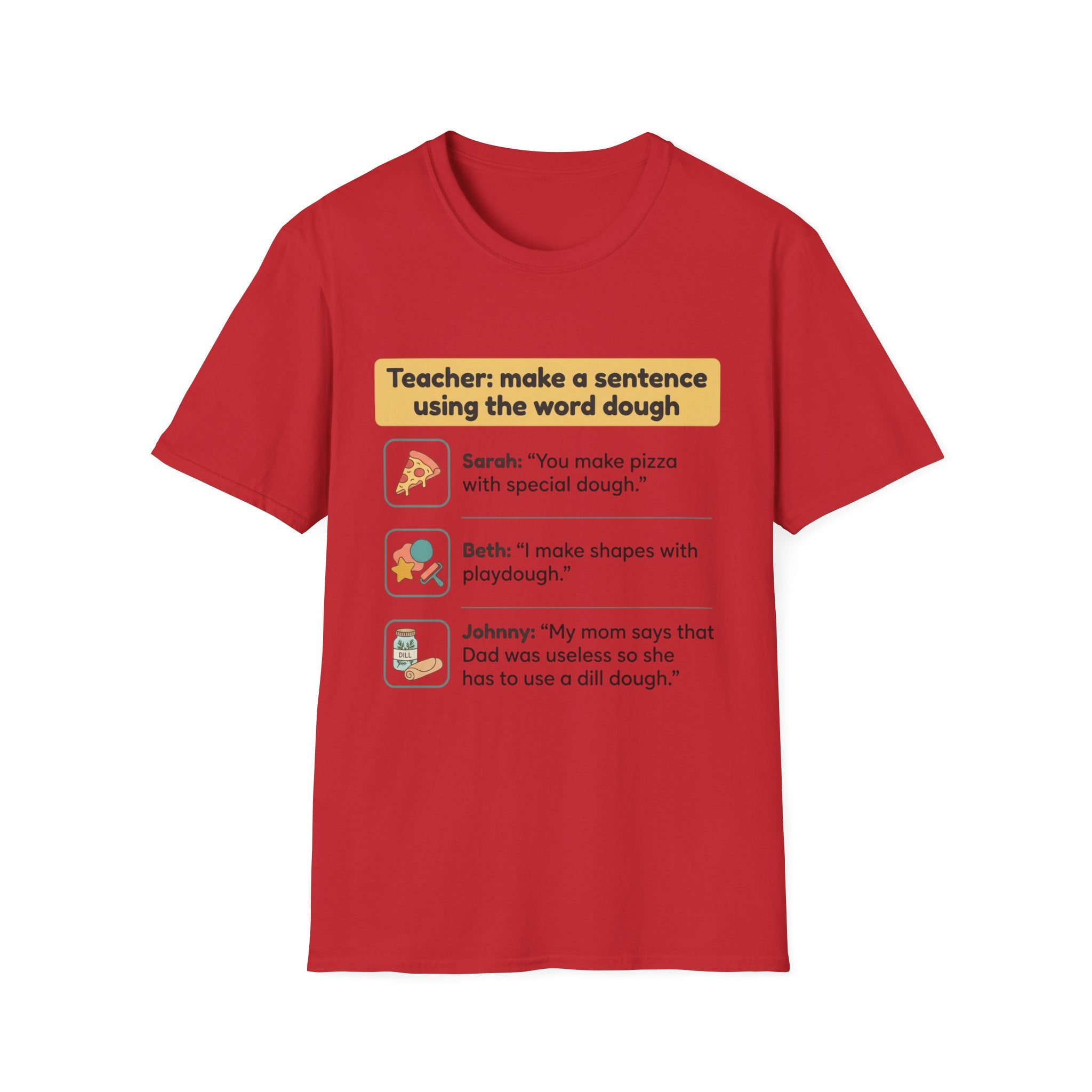 Teacher make a sentence T-shirt