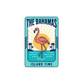 Bahamas Flamingo Sticker | Caribbean Heritage, Island Time