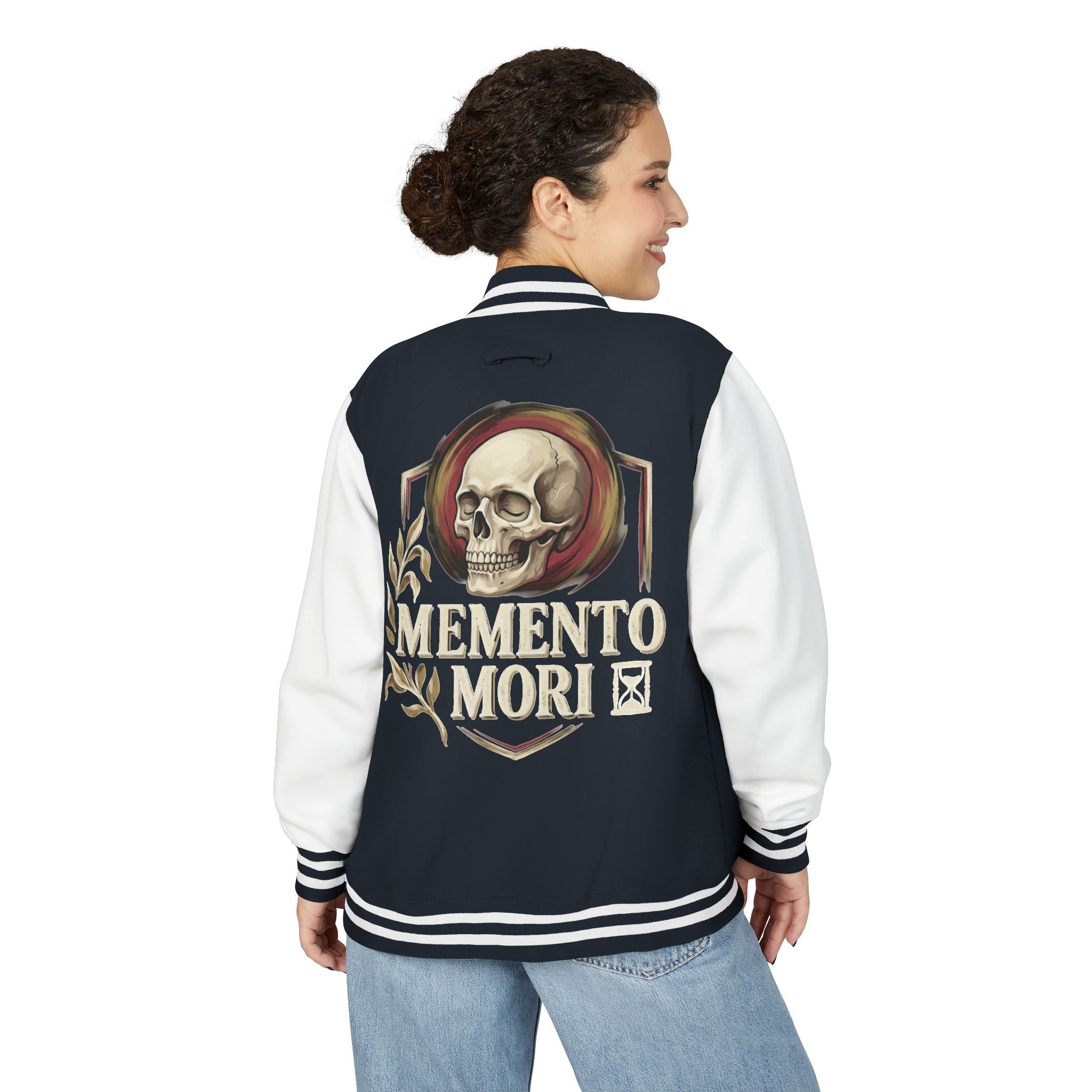 MOMENTO MORI Heavyweight Letterman Jacket