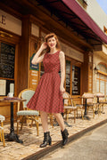 Plaid Vintage Dress