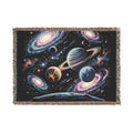 GALAXIES Woven Blanket