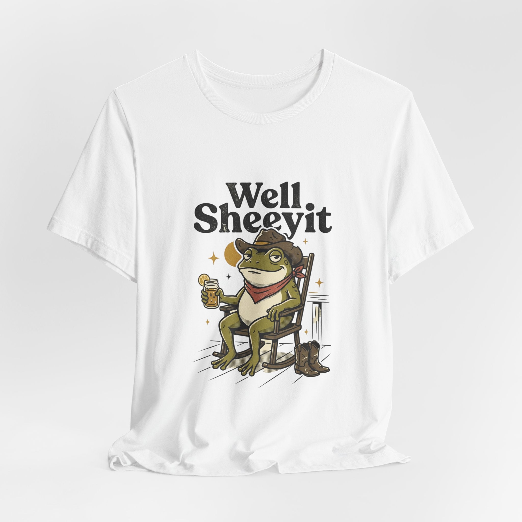 Well Sheeyit Frog Tee | Vintage Southern, Retro Western Distressed