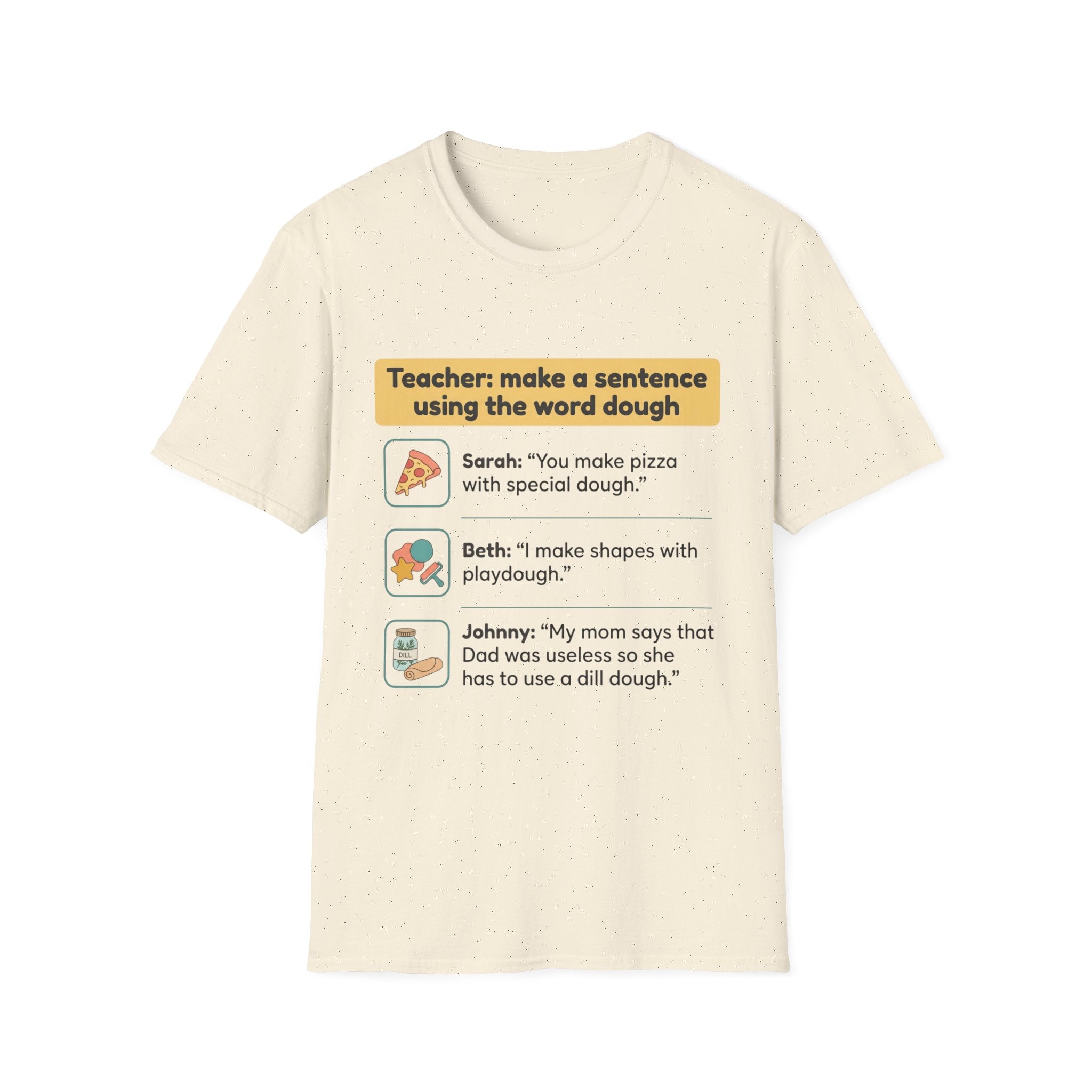 Teacher make a sentence T-shirt