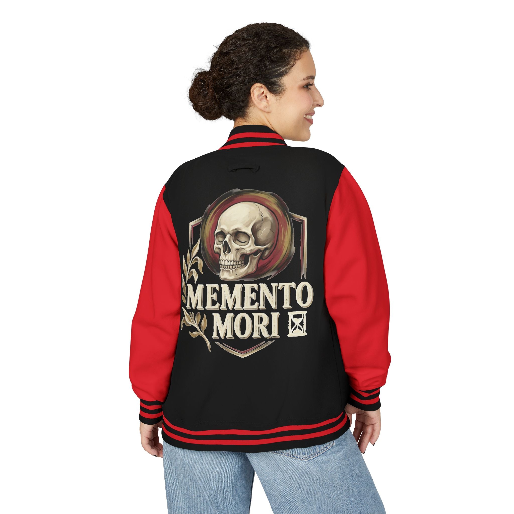 MOMENTO MORI Heavyweight Letterman Jacket