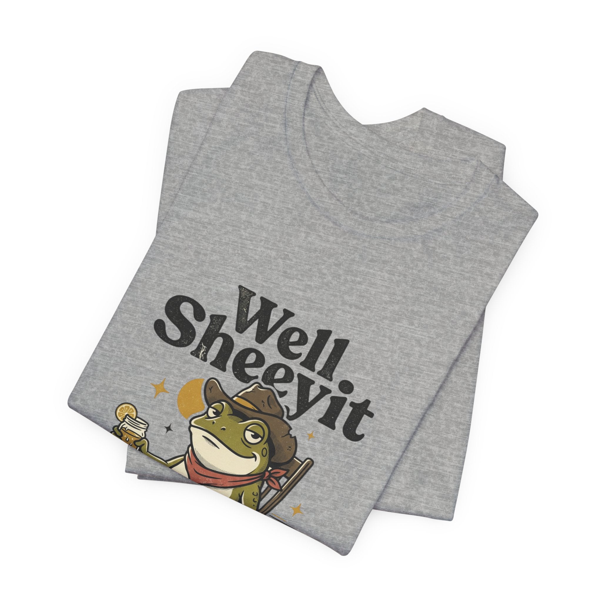 Well Sheeyit Frog Tee | Vintage Southern, Retro Western Distressed